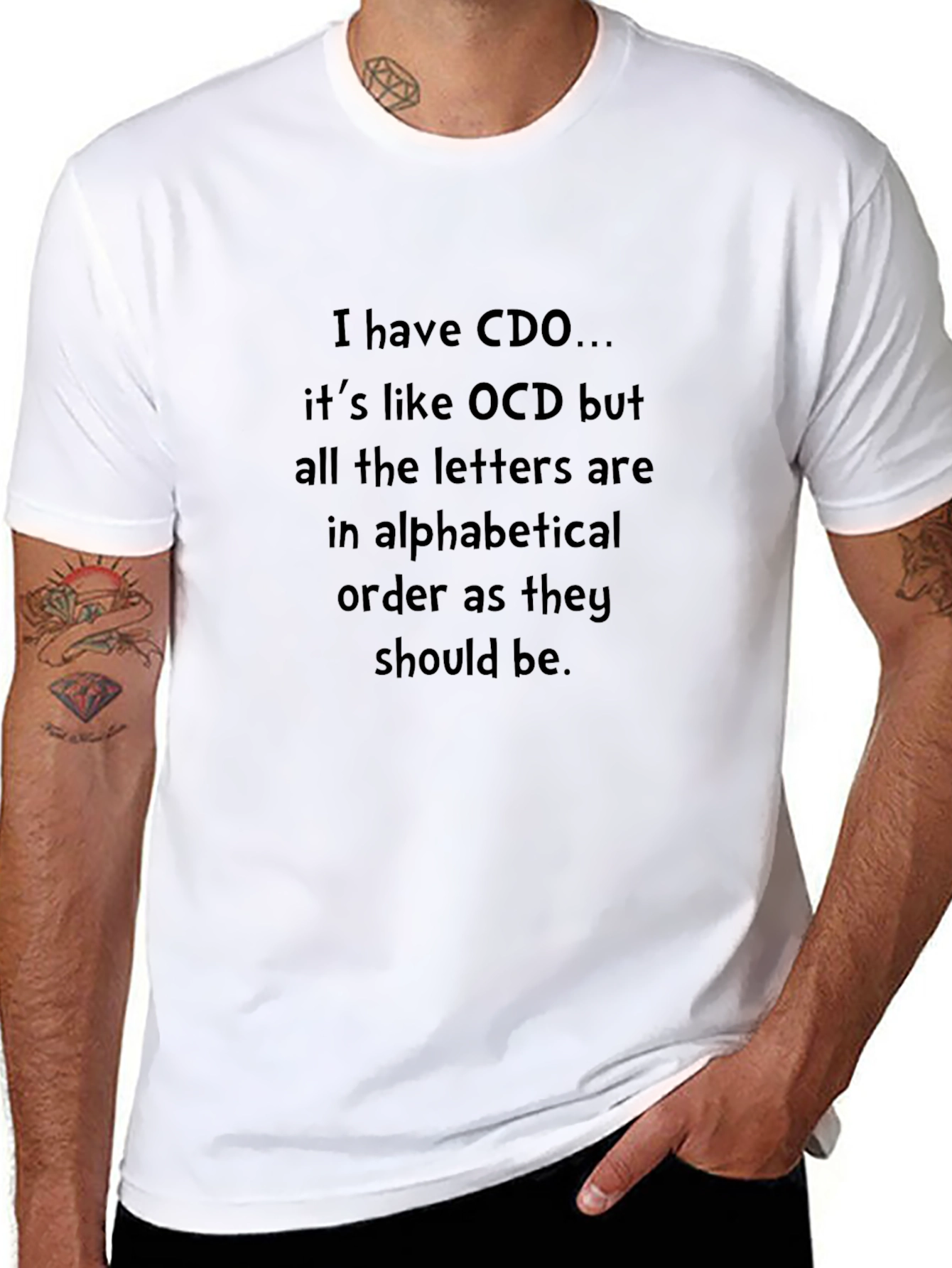 CDO Alphabetical Order T-Shirt