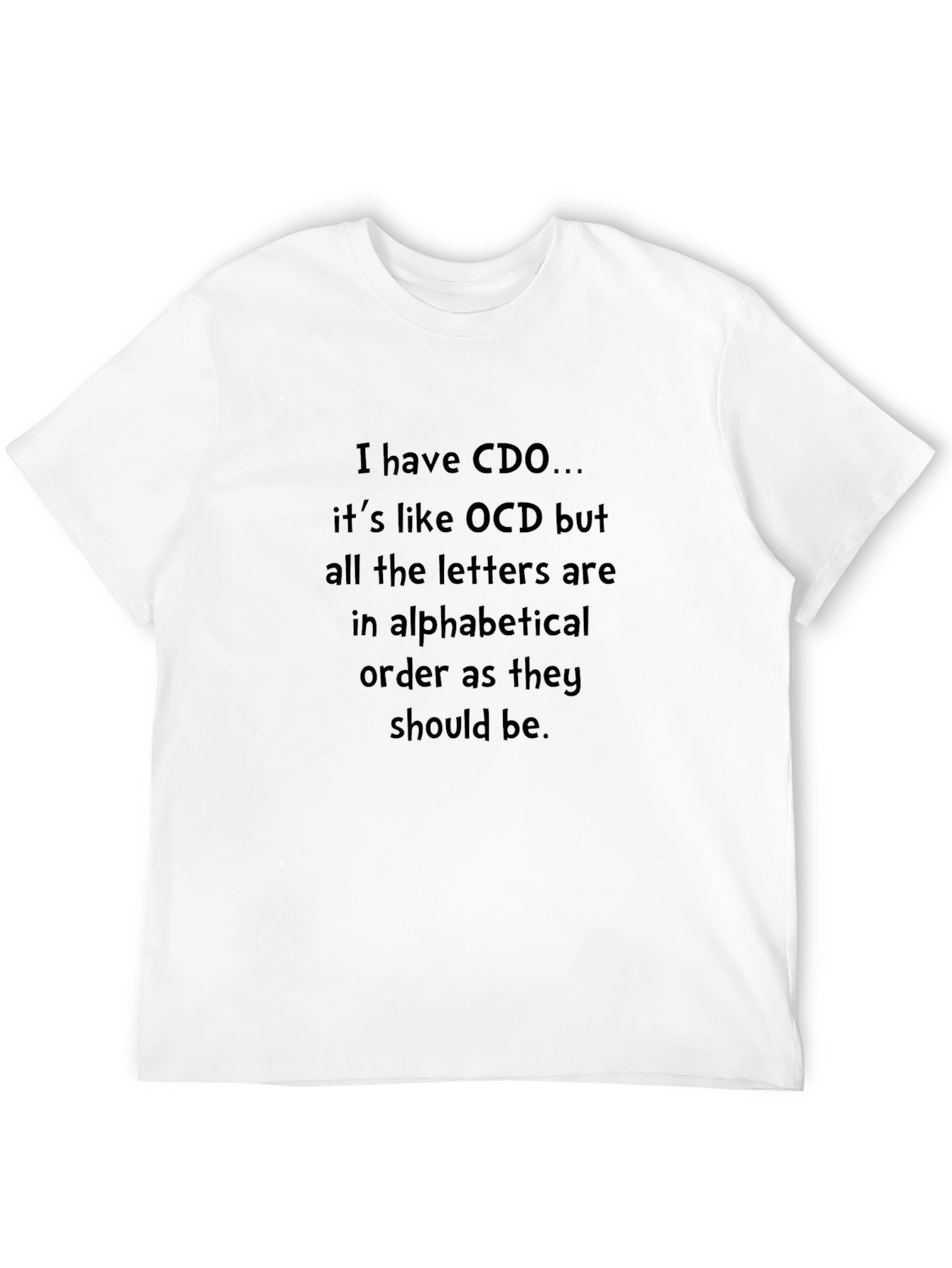 CDO Alphabetical Order T-Shirt