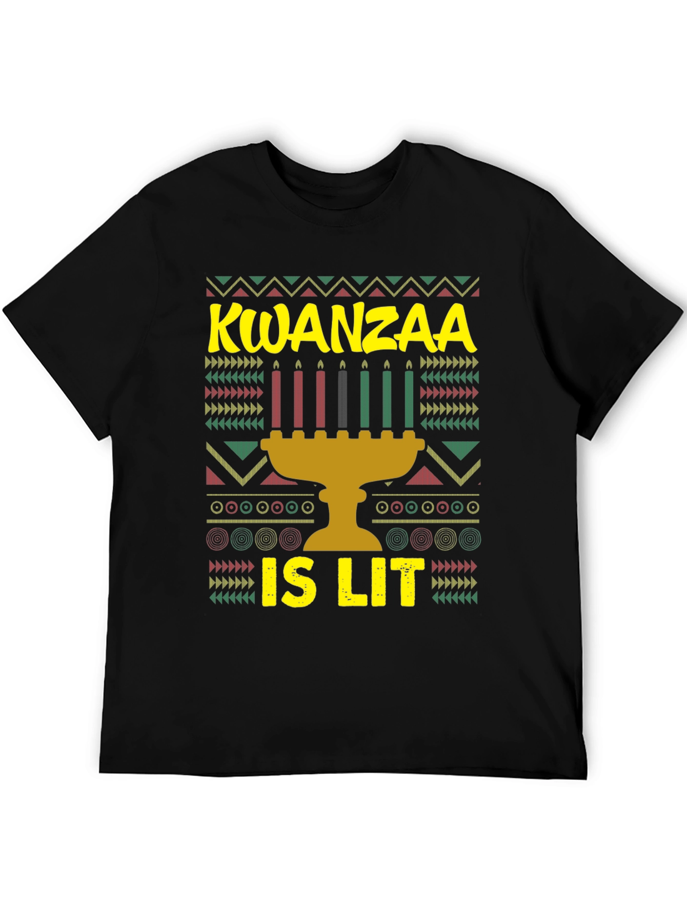 Kwanzaa Is Lit Graphic Tee