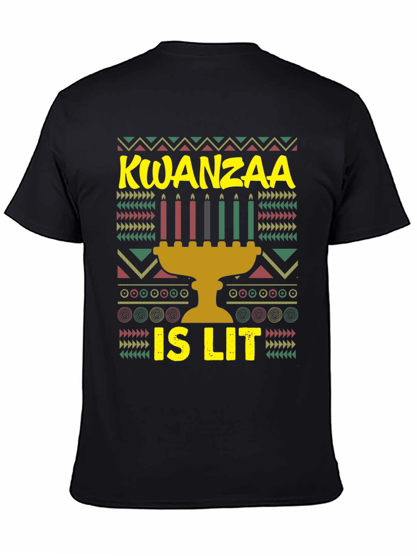 Kwanzaa Is Lit Graphic Tee
