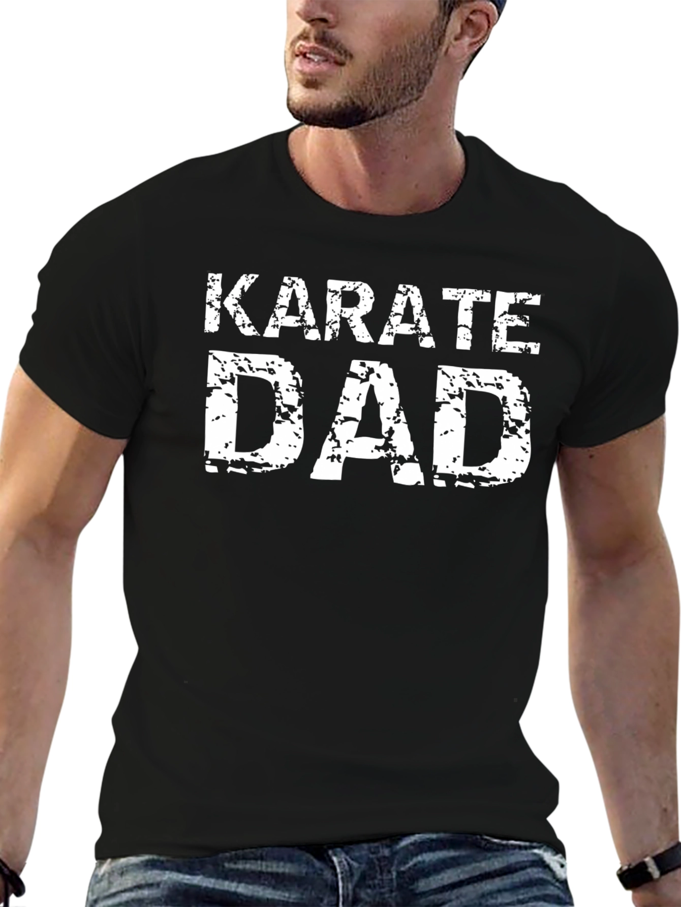 Karate Dad Graphic Tee - Black
