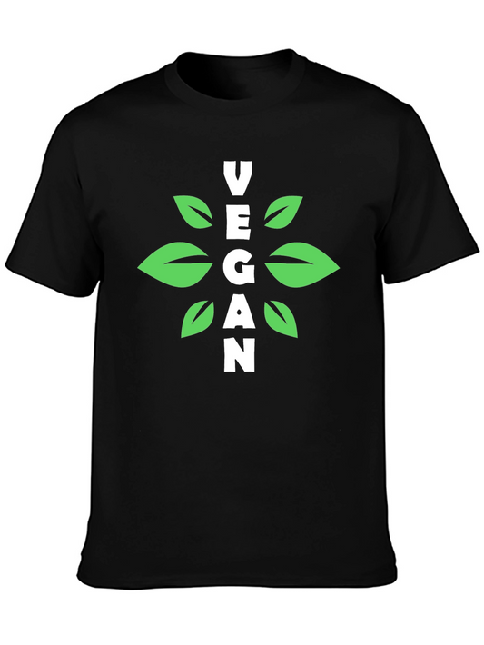 Vegan Graphic Tee - Black