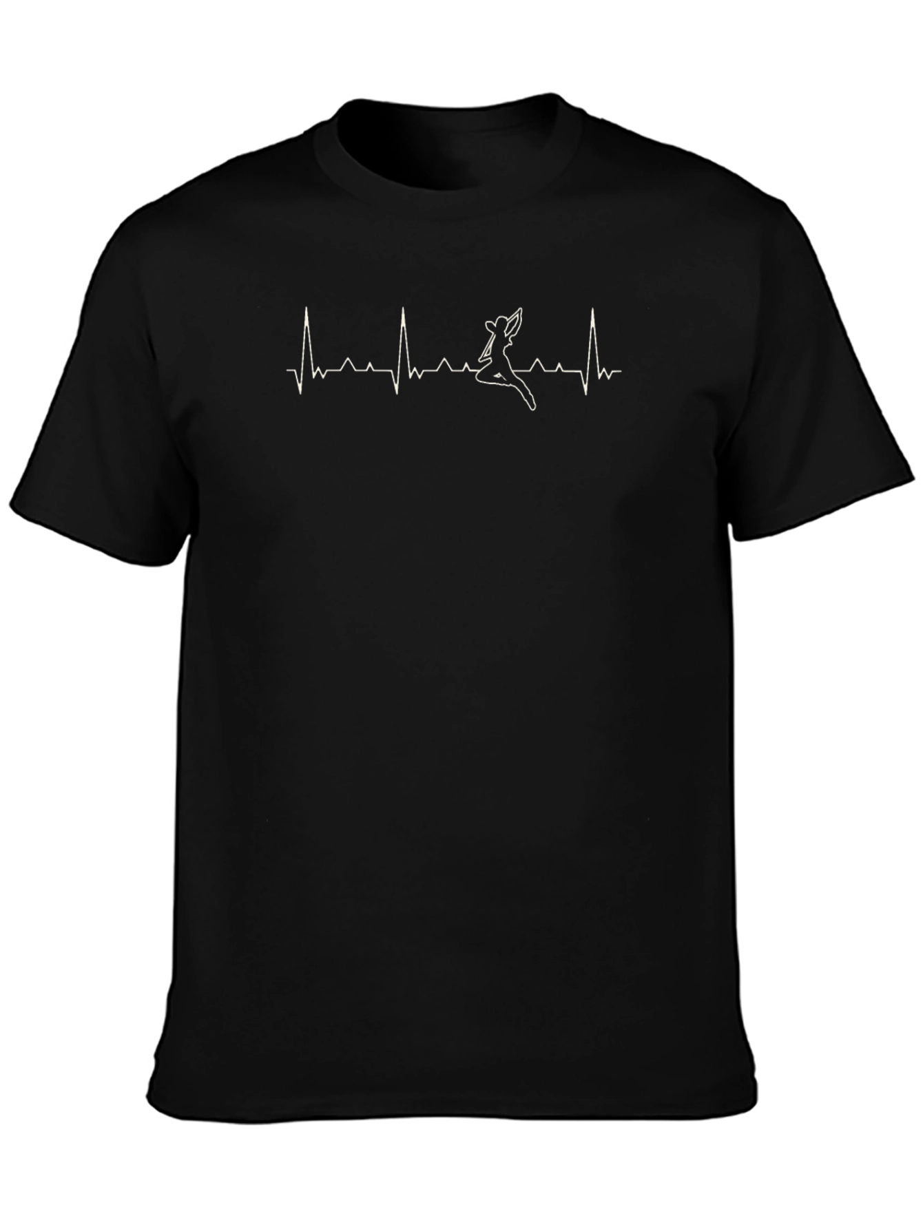 Heartbeat Dancer Black T-Shirt