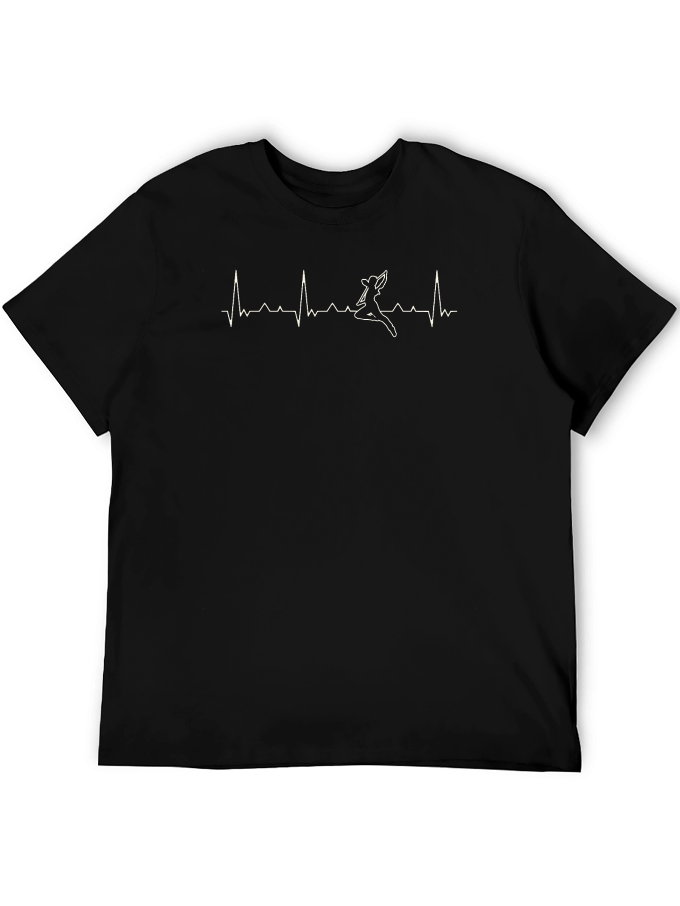 Heartbeat Dancer Black T-Shirt