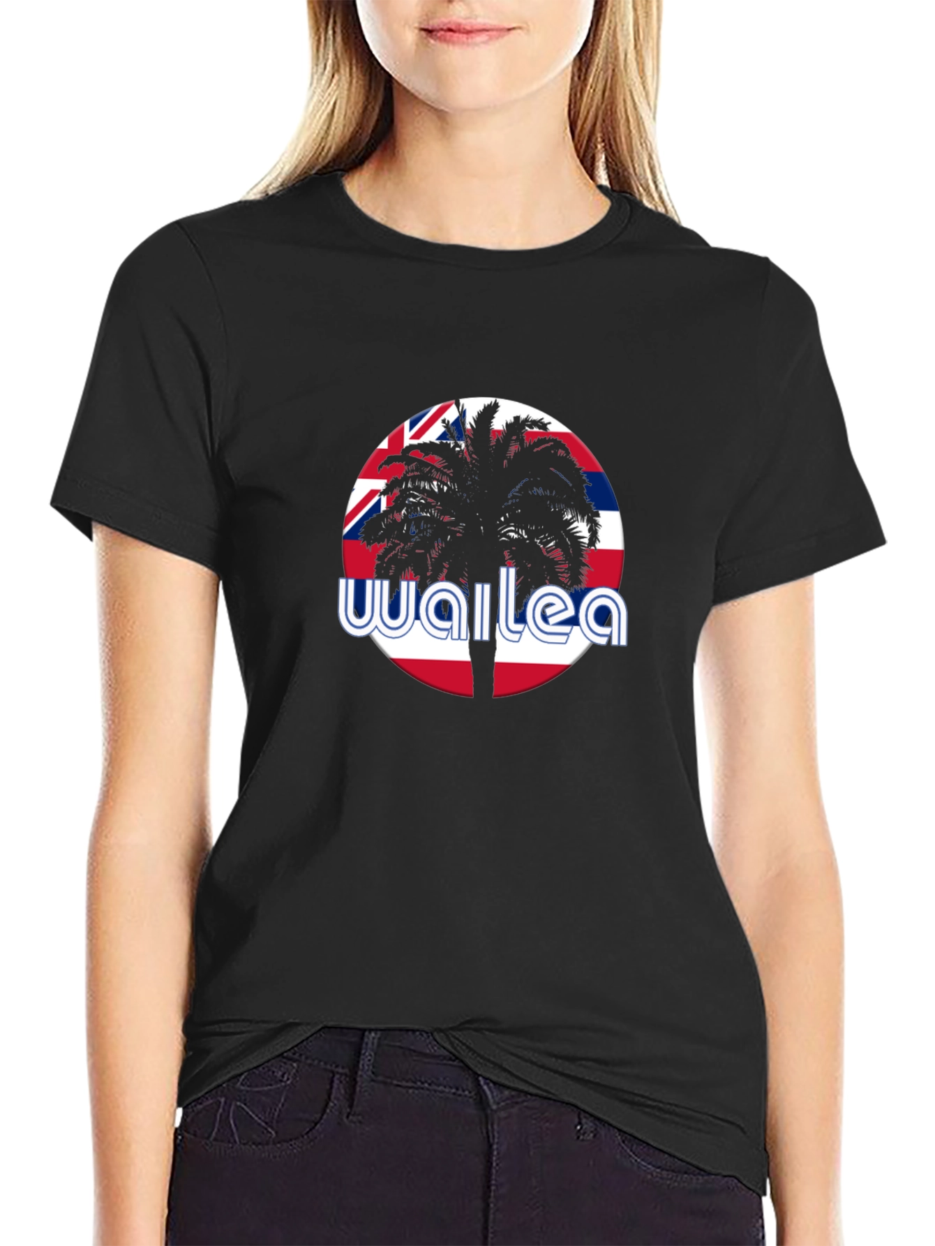 Wailea Palm Tree Graphic Tee