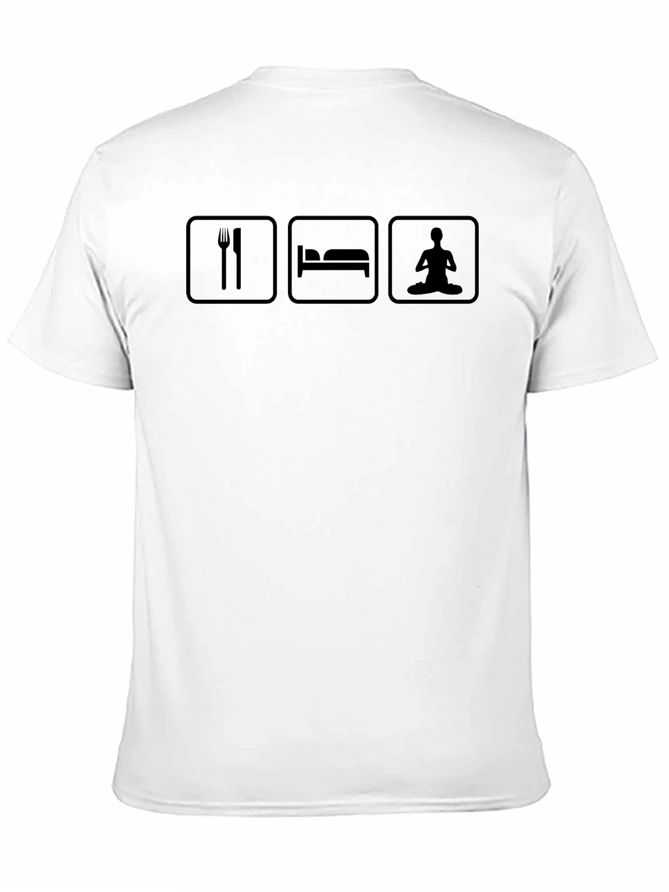 Eat Sleep Meditate T-Shirt - Zen Life