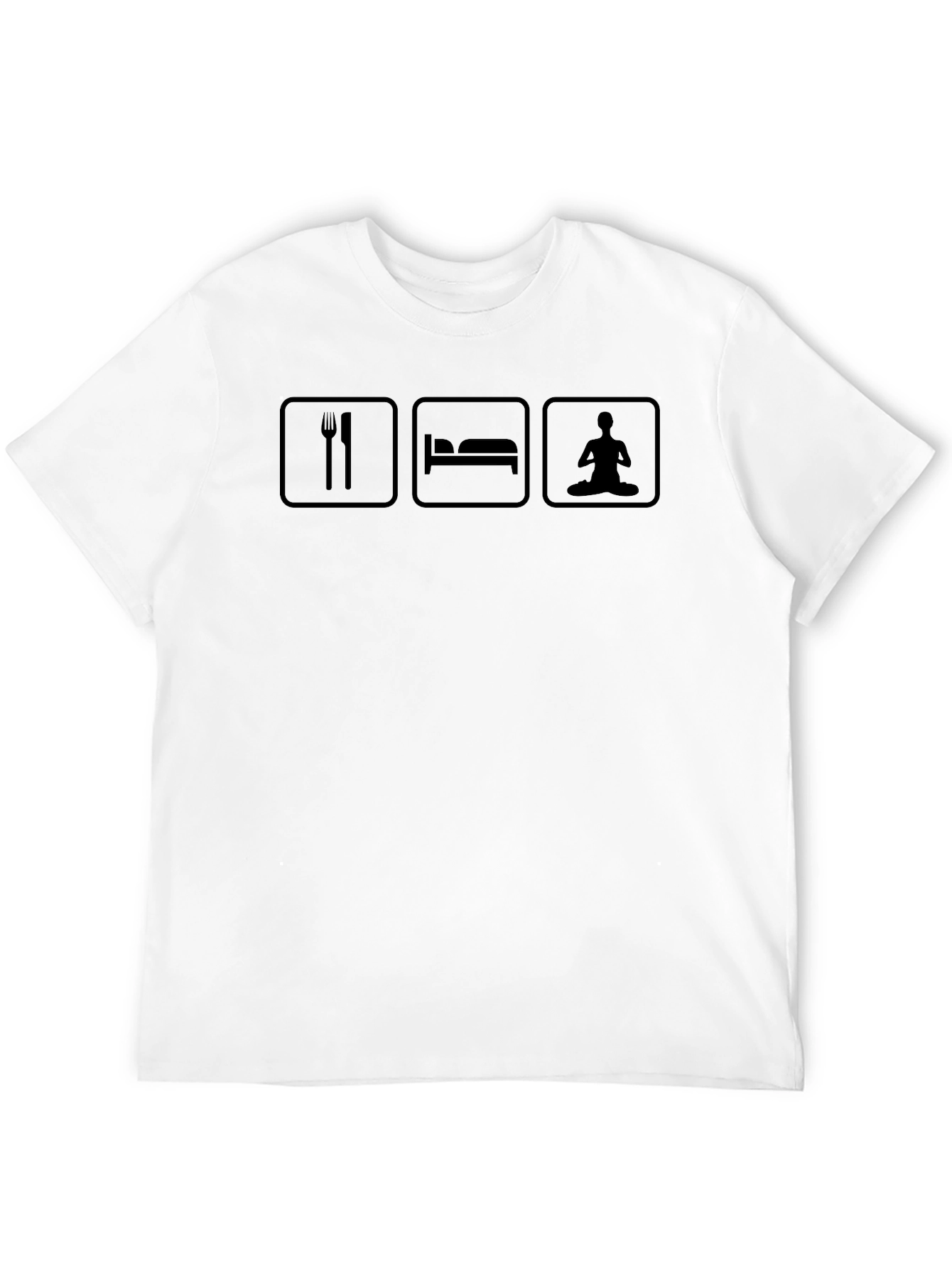 Eat Sleep Meditate T-Shirt - Zen Life