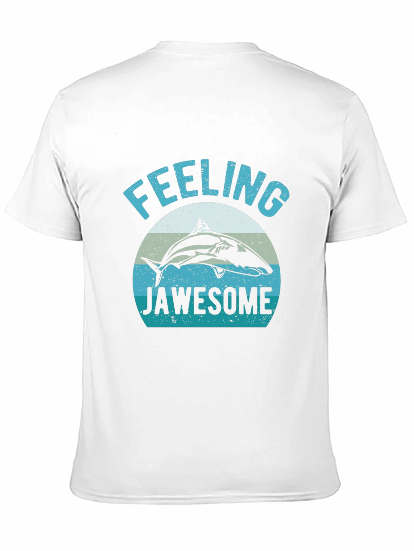 Feeling Jawsome Shark Graphic Tee - Black