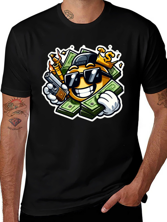 Money Emoji T-Shirt - Cool Graphic Tee