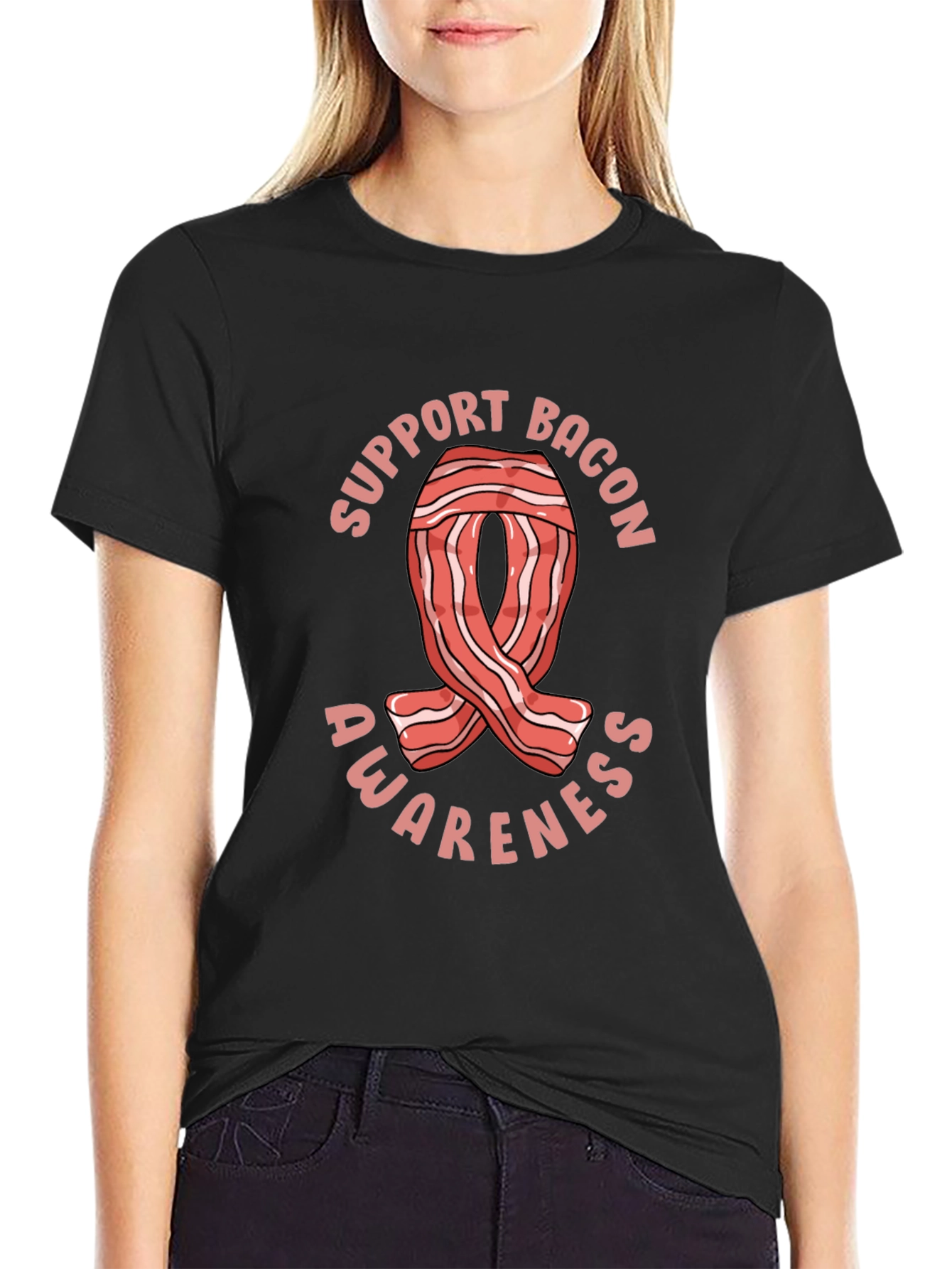 Bacon Awareness T-Shirt - Support Bacon!