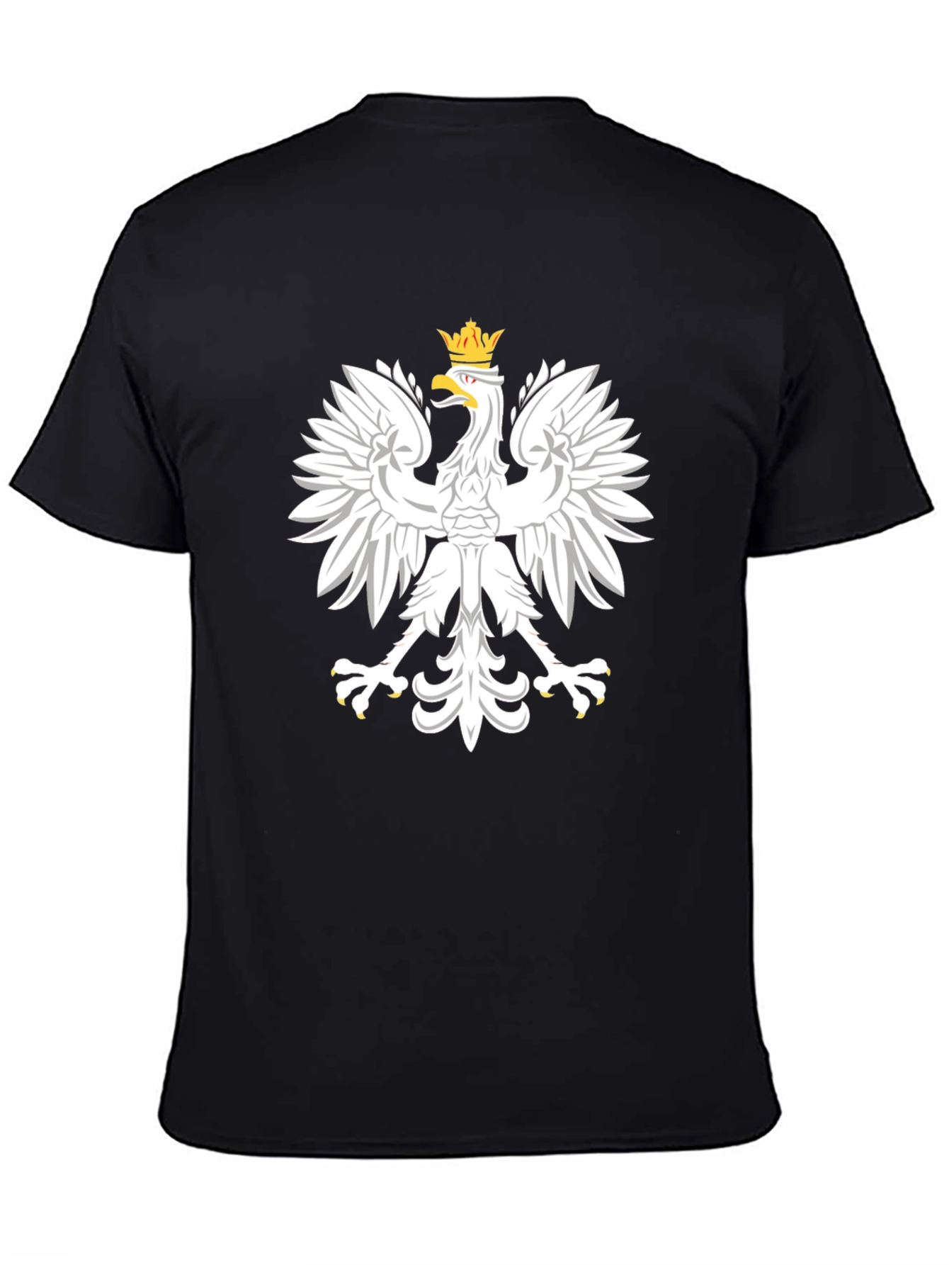 Poland Eagle Crest Graphic T-Shirt