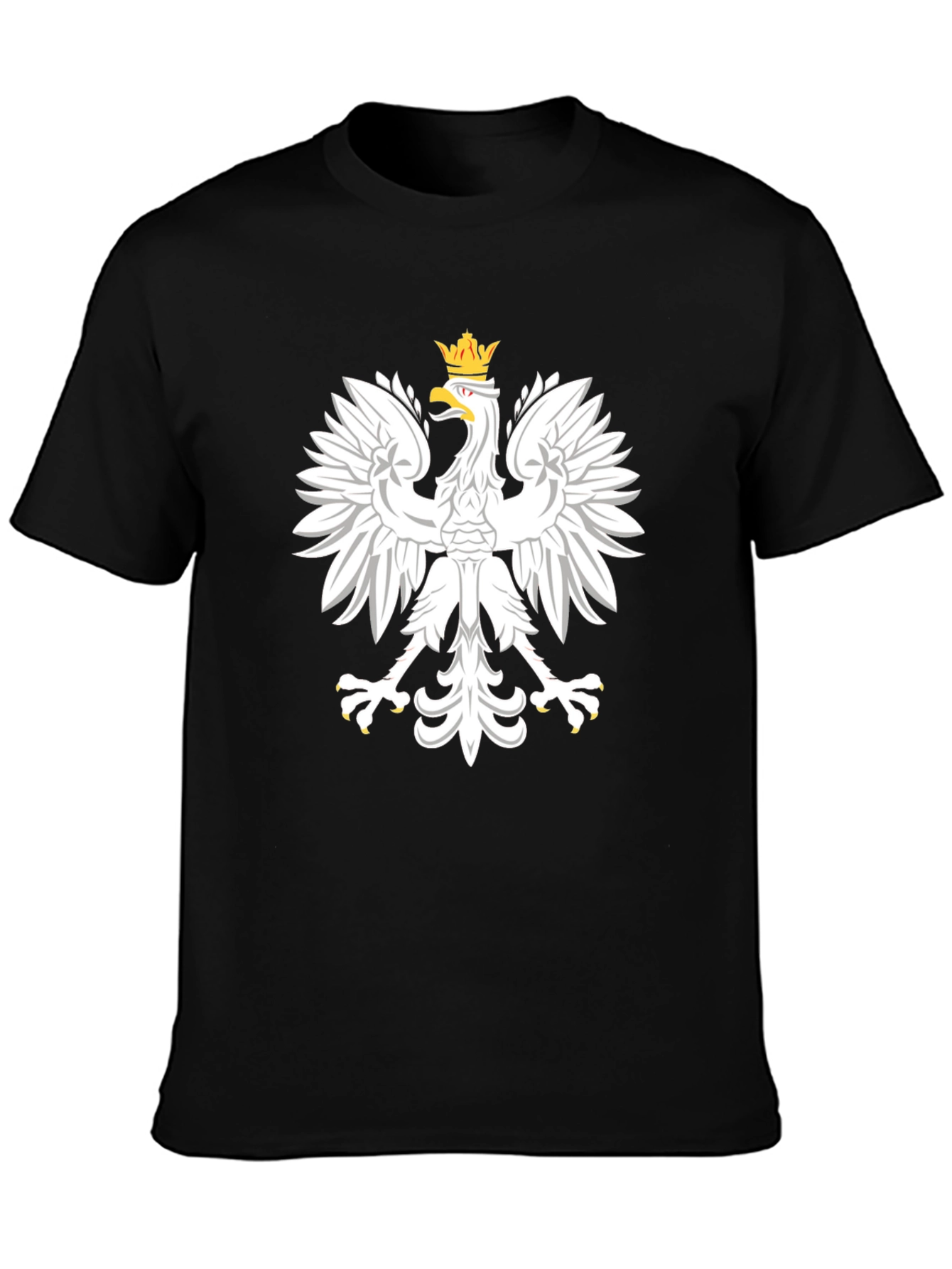Poland Eagle Crest Graphic T-Shirt