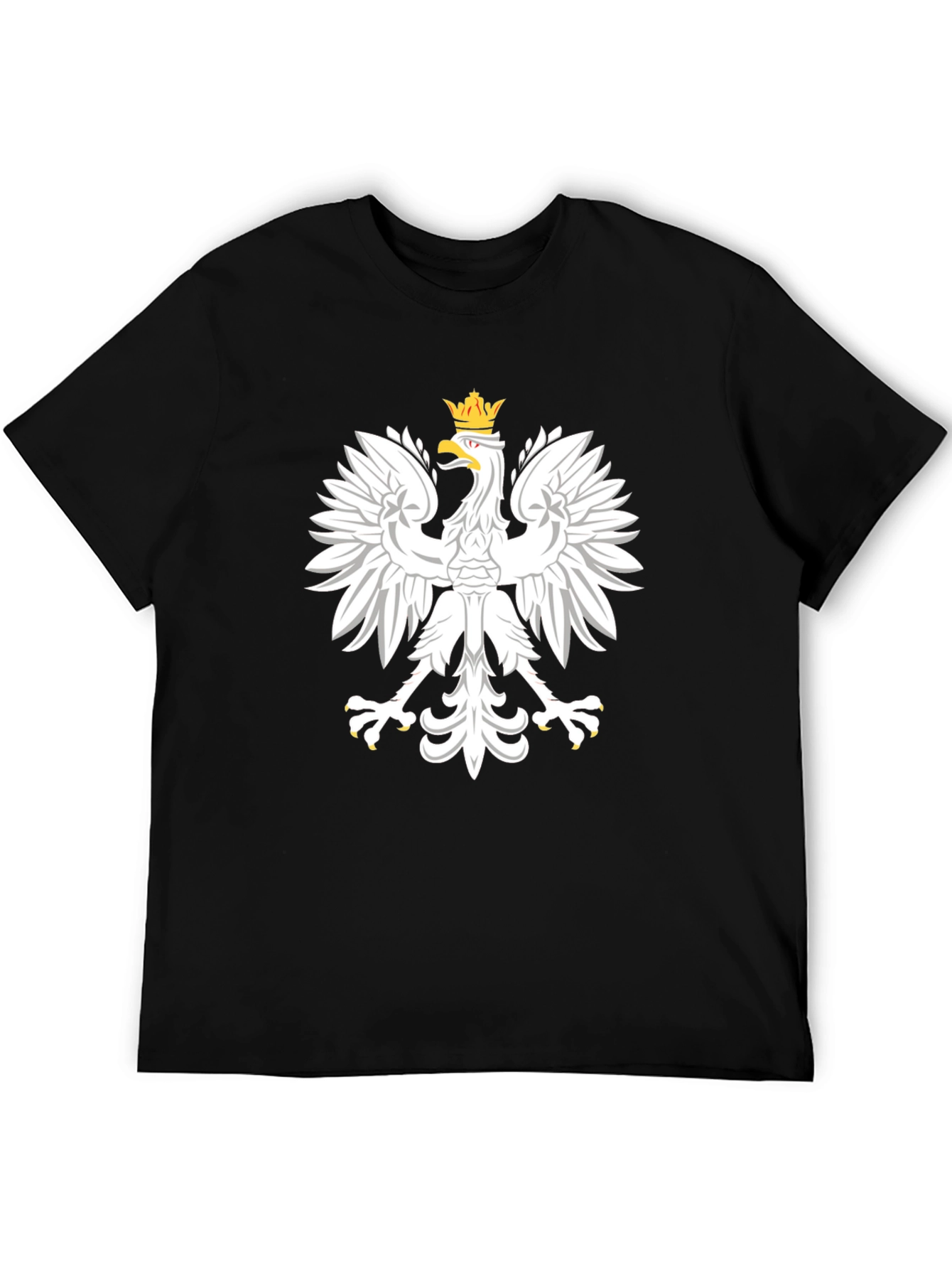 Poland Eagle Crest Graphic T-Shirt