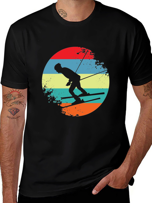 Retro Skiing T-Shirt