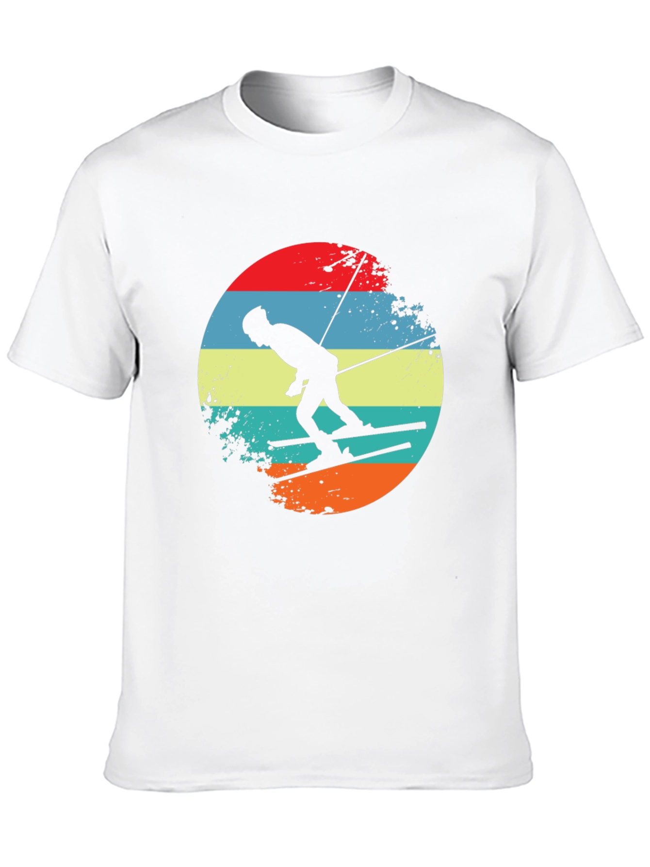 Retro Skiing T-Shirt