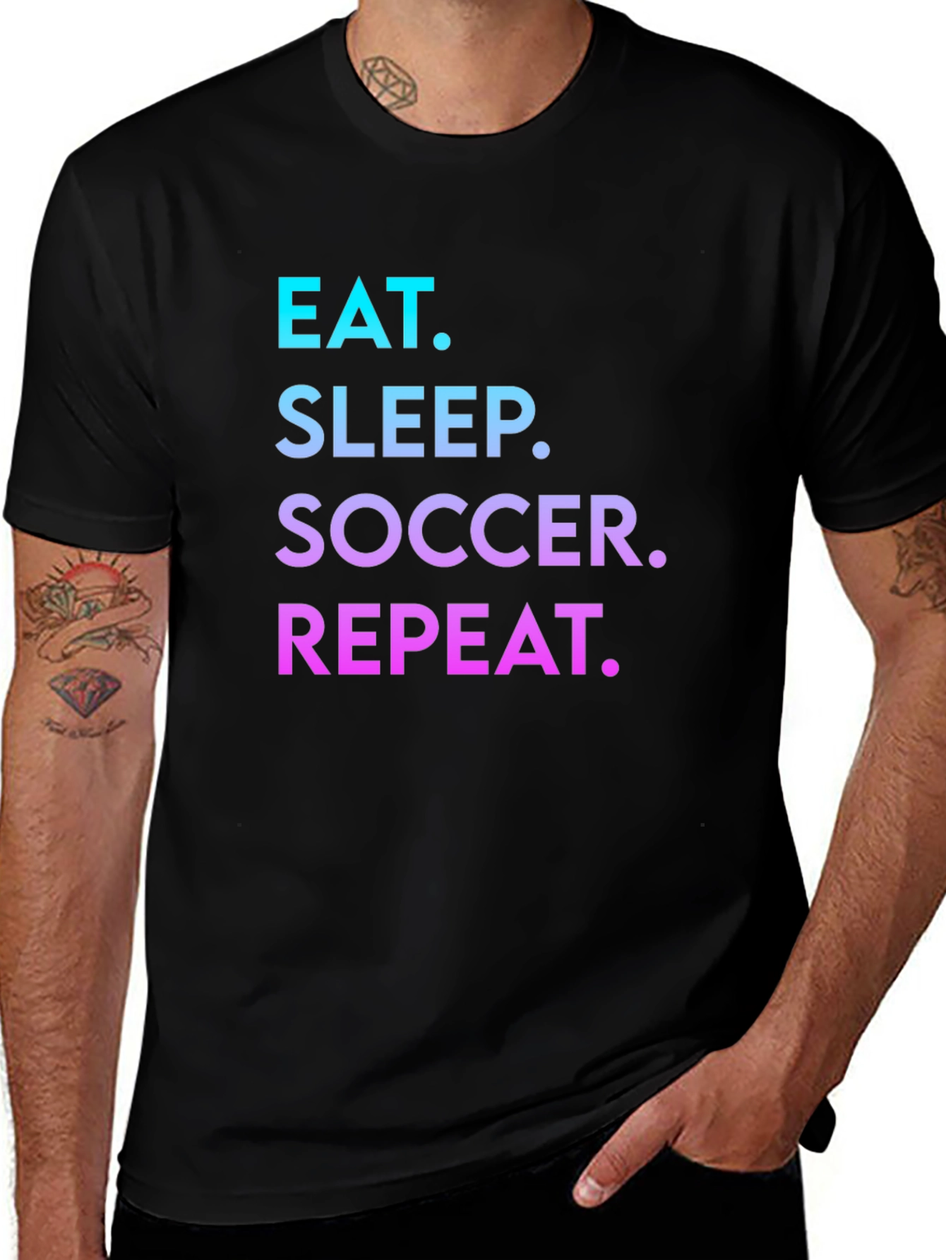 Eat Sleep Soccer Repeat T-Shirt