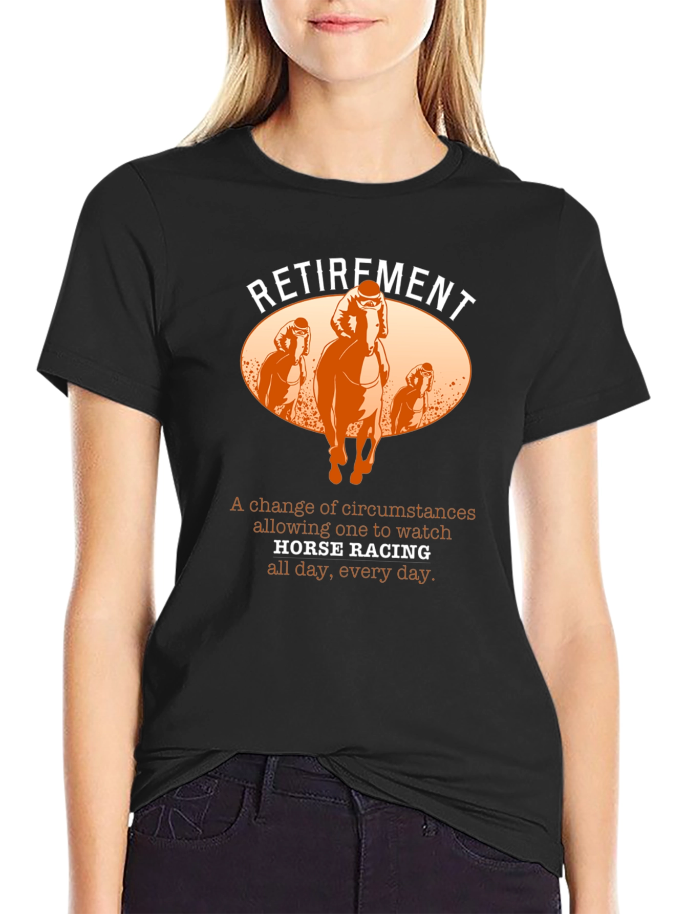 Retirement Horse Racing T-Shirt