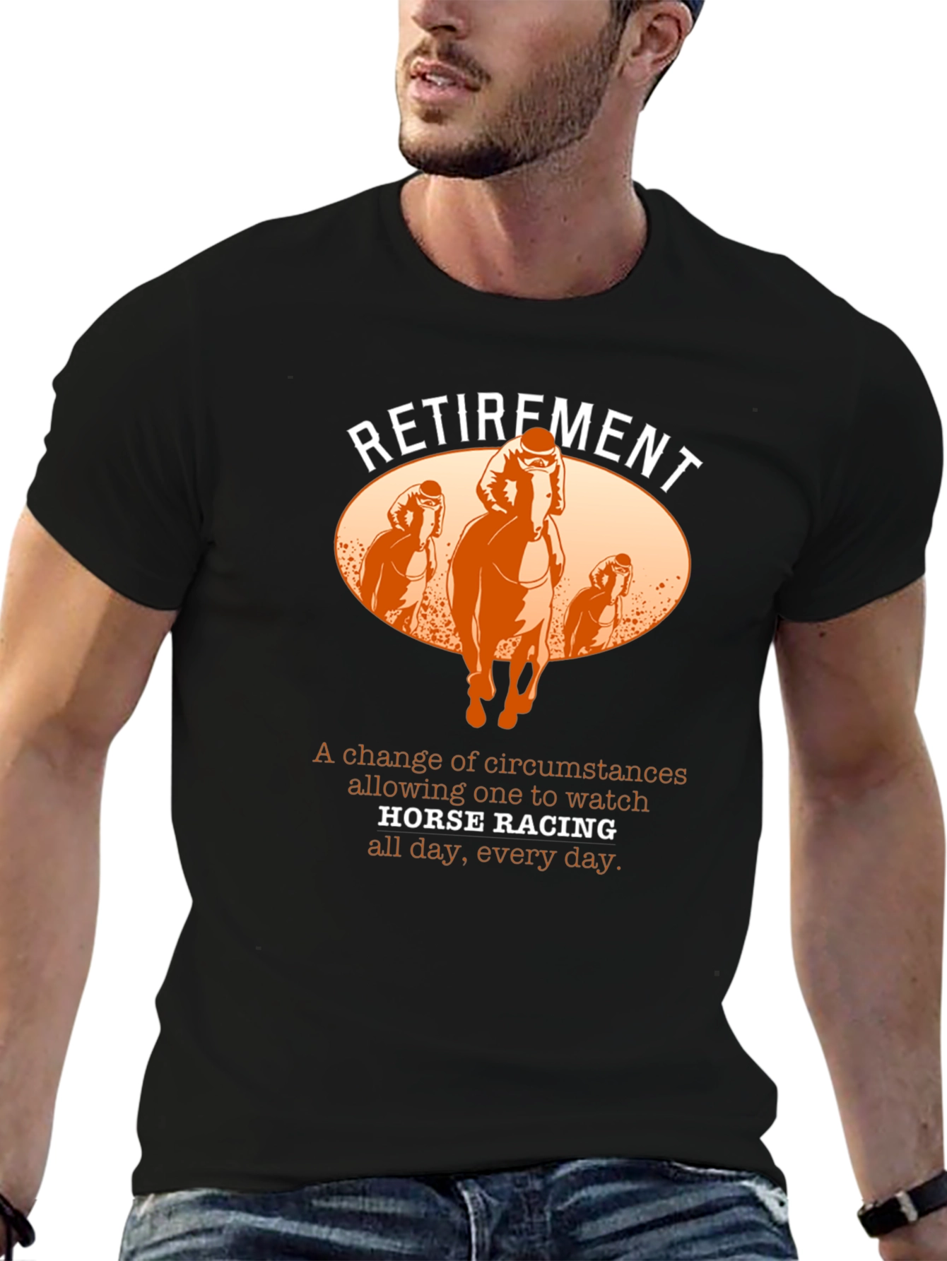 Retirement Horse Racing T-Shirt