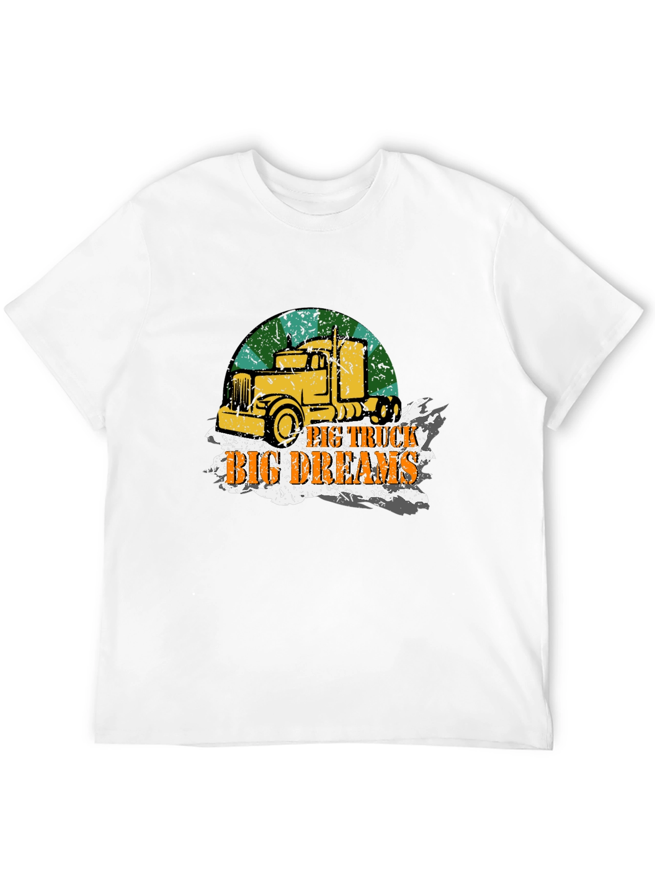 Big Truck Big Dreams T-Shirt - Mens Black Tee