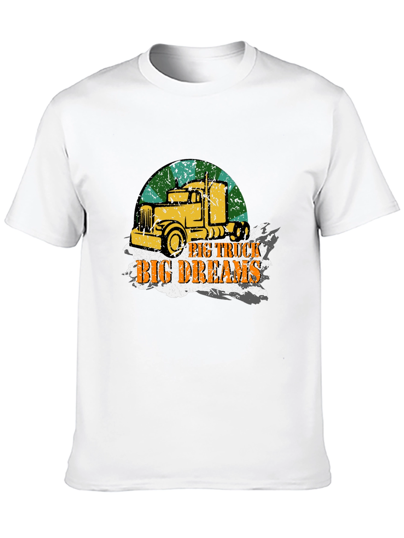 Big Truck Big Dreams T-Shirt - Mens Black Tee