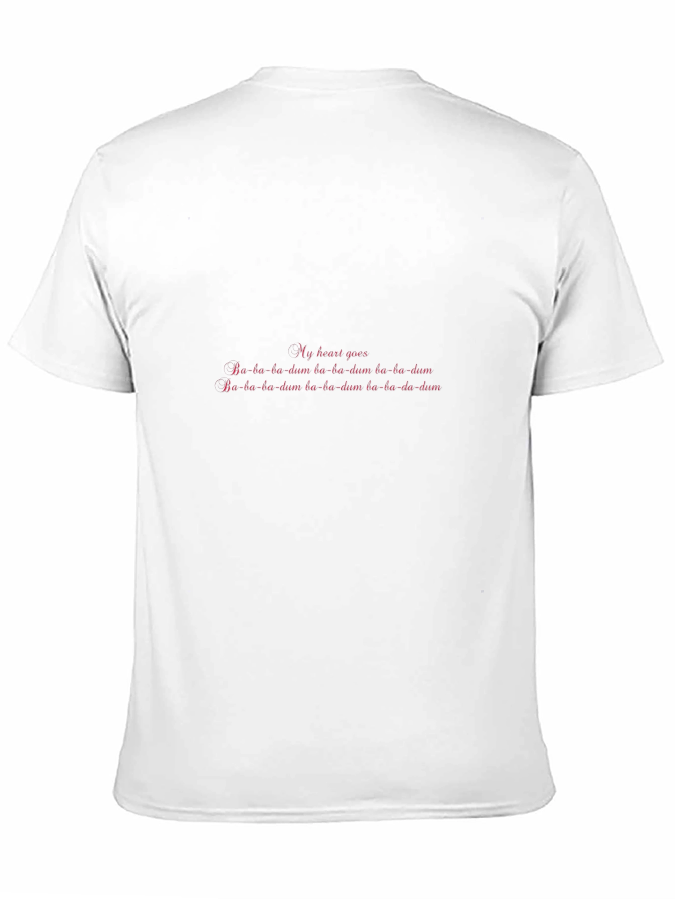 Heart Goes T-Shirt - Black Graphic Tee