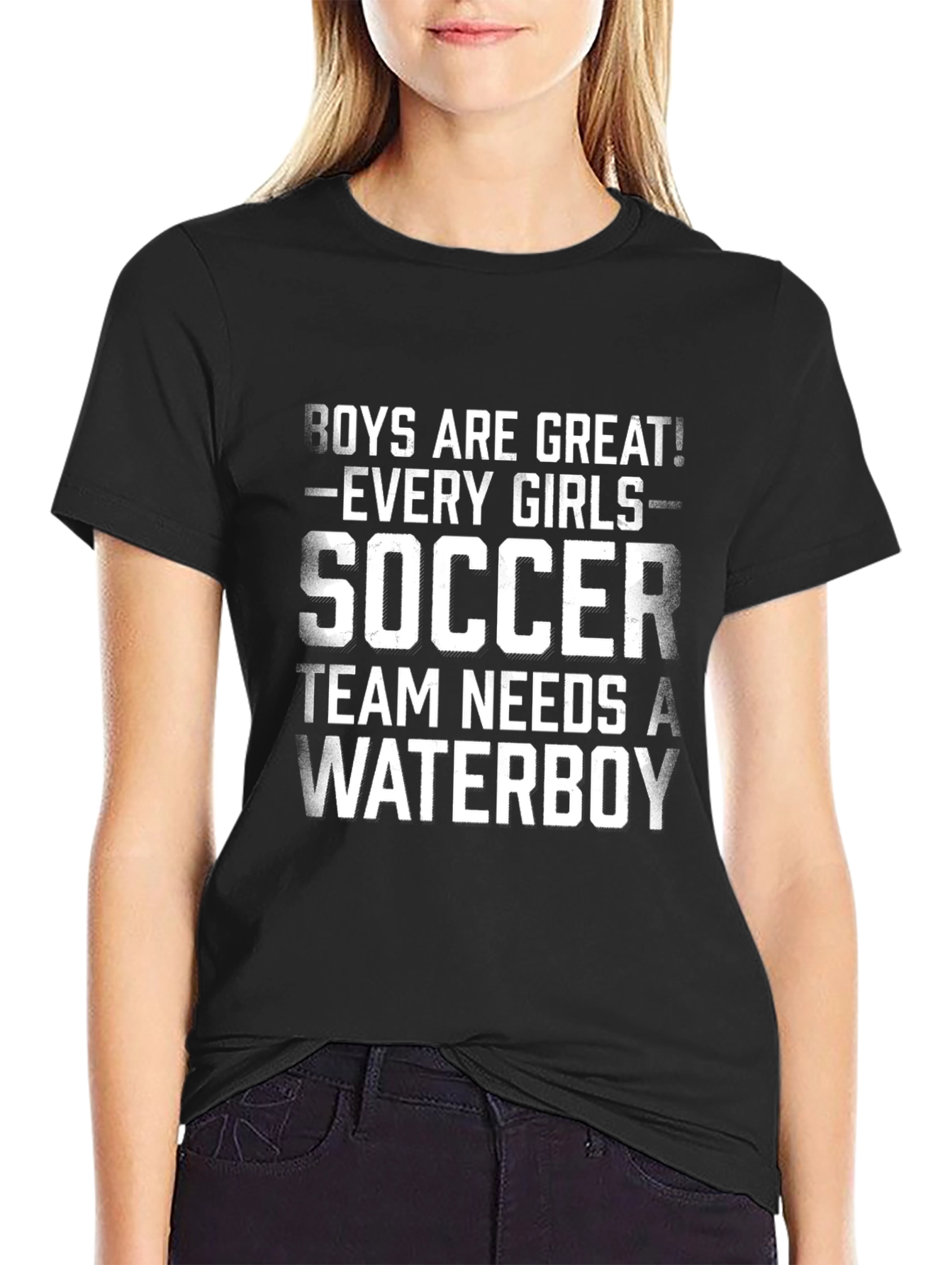 Funny Soccer Waterboy Graphic Tee