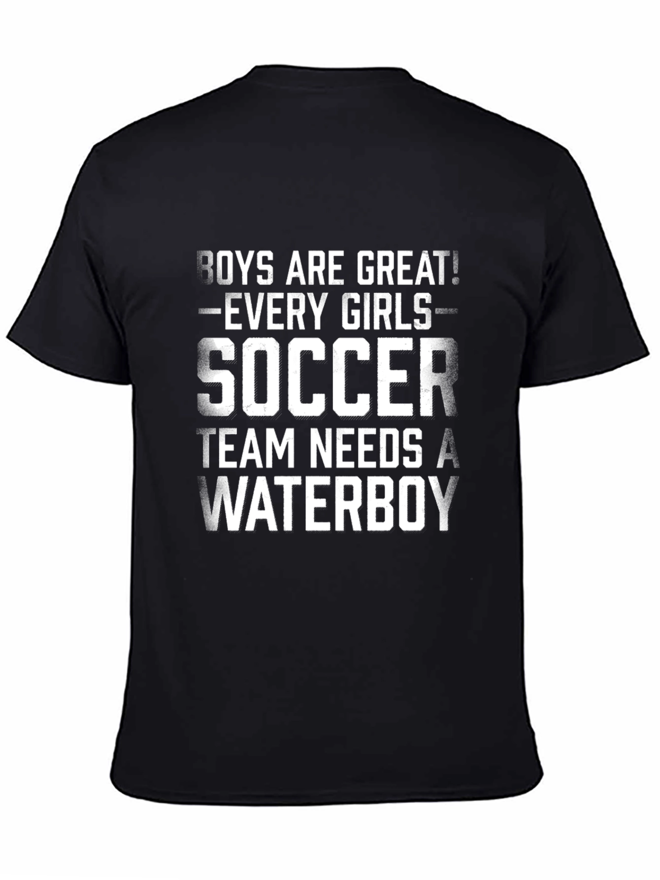 Funny Soccer Waterboy Graphic Tee