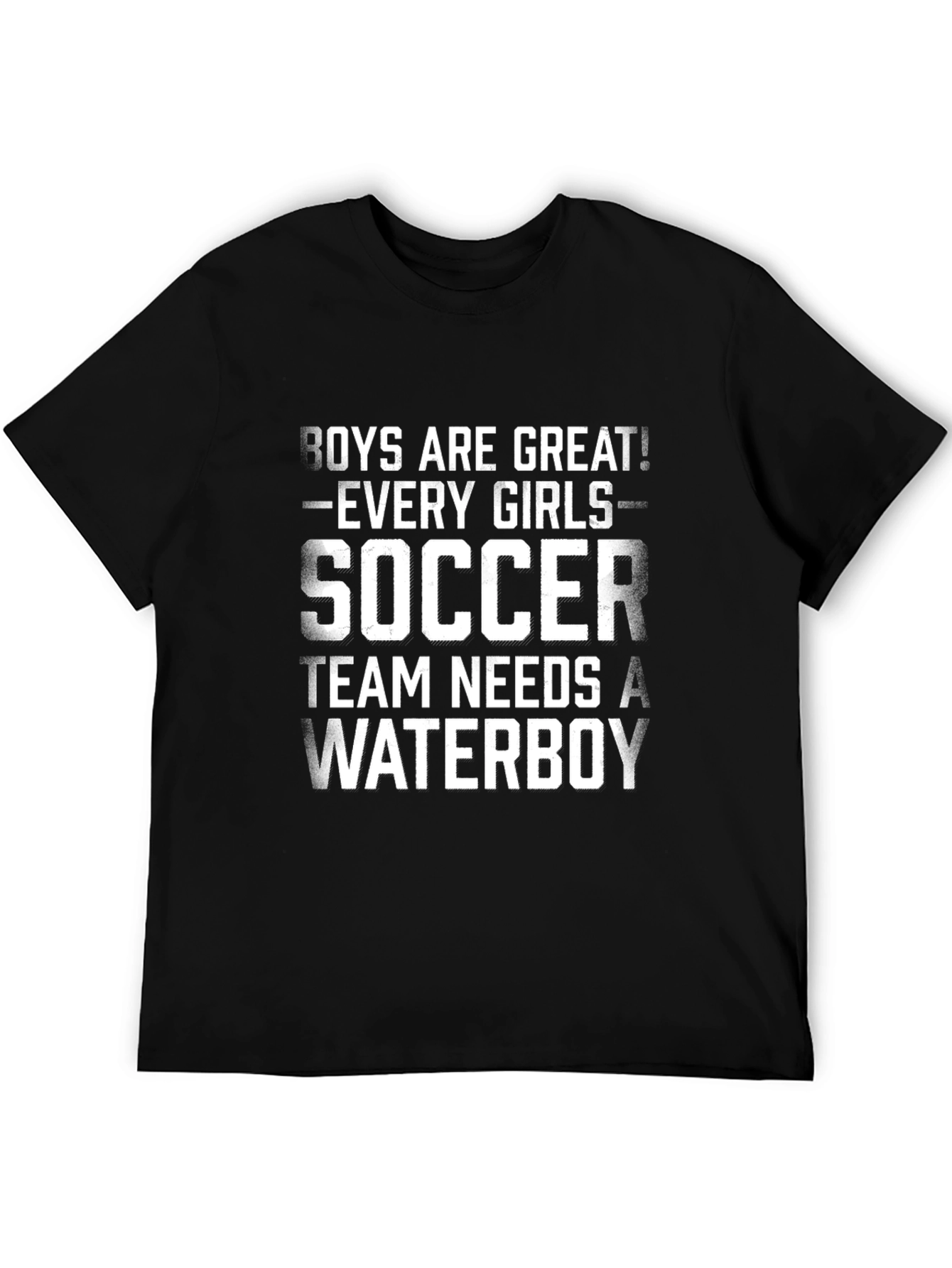 Funny Soccer Waterboy Graphic Tee