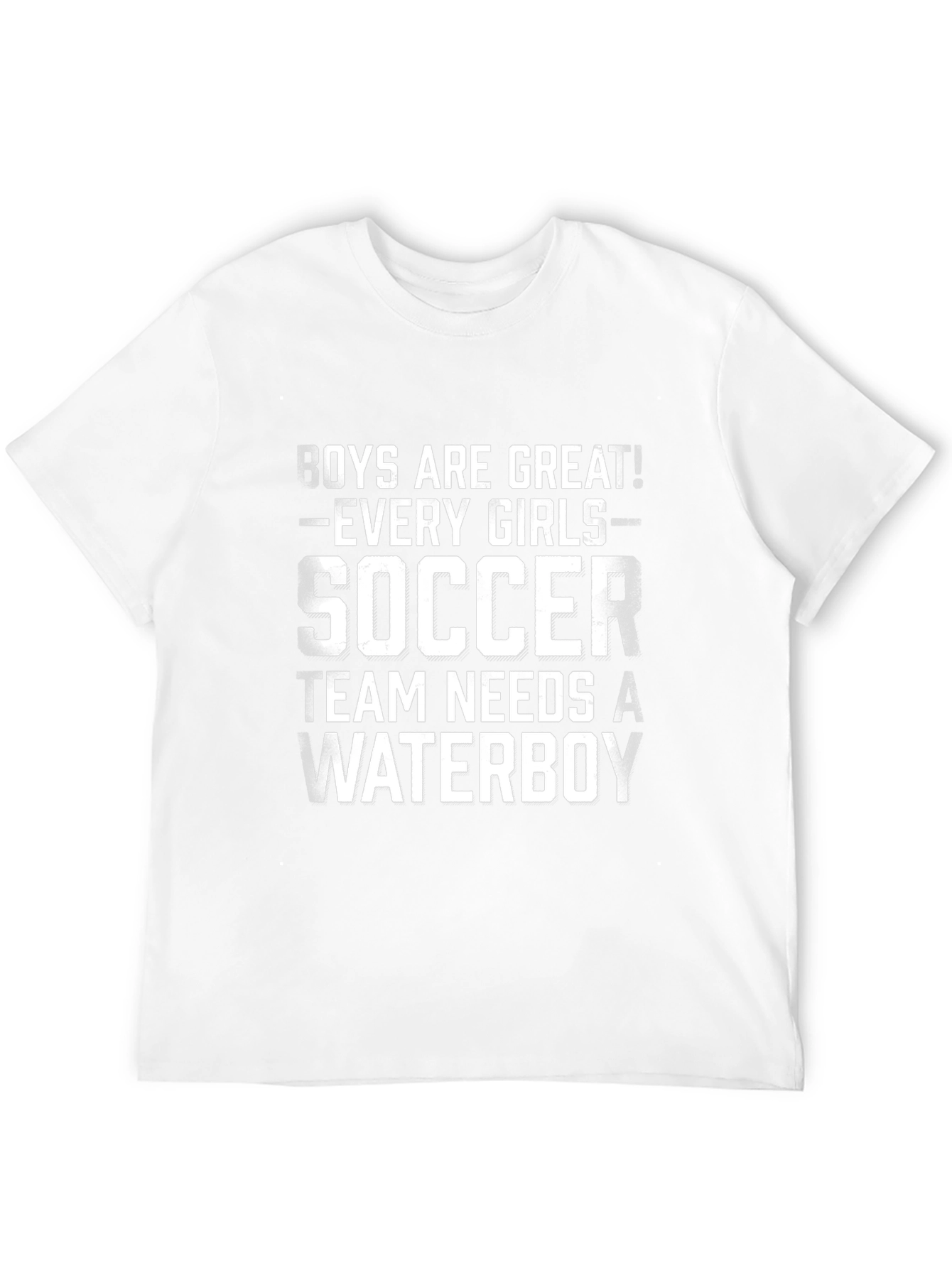 Funny Soccer Waterboy Graphic Tee