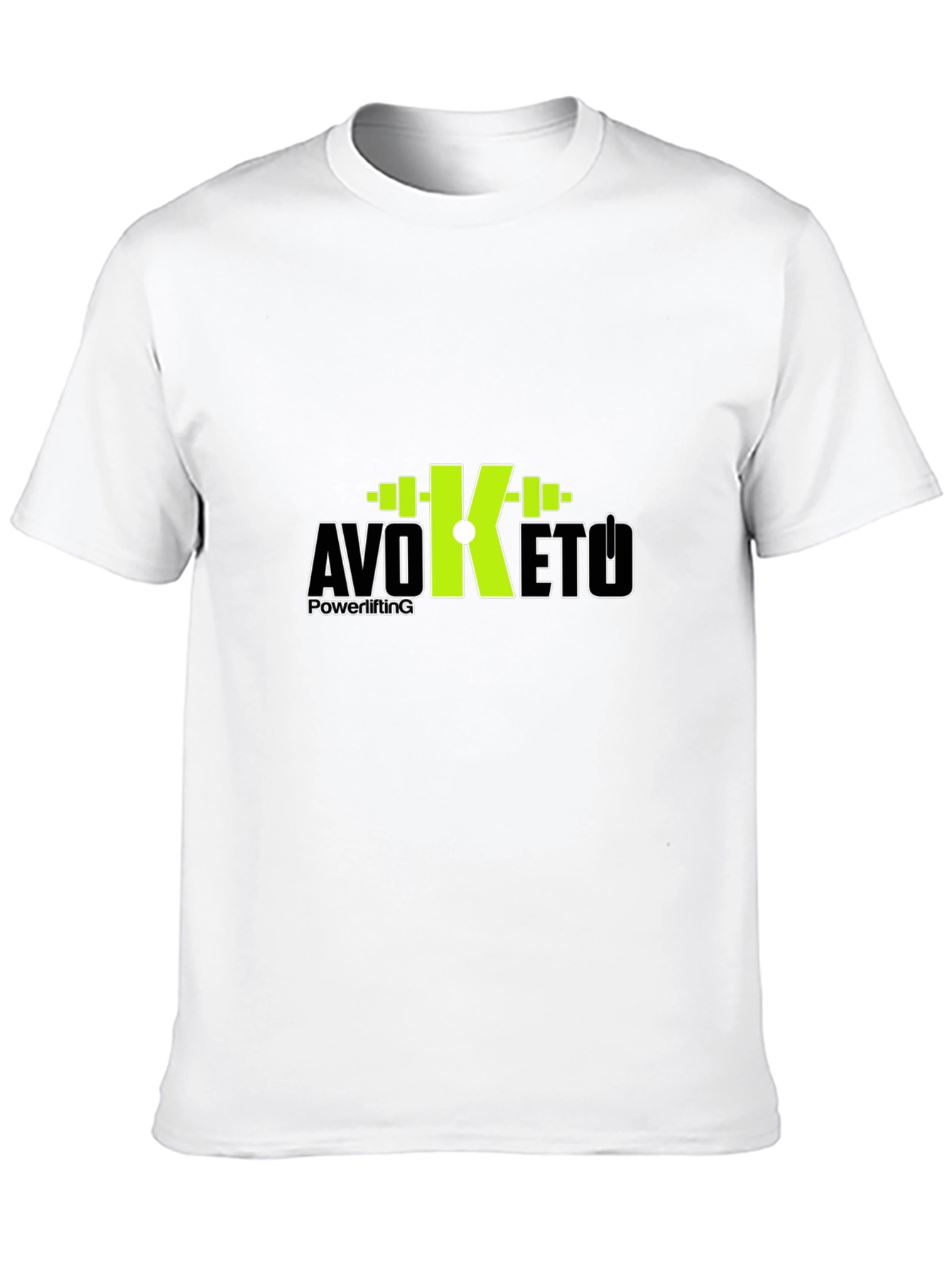 Avo Keto Powerlifting Black T-Shirt