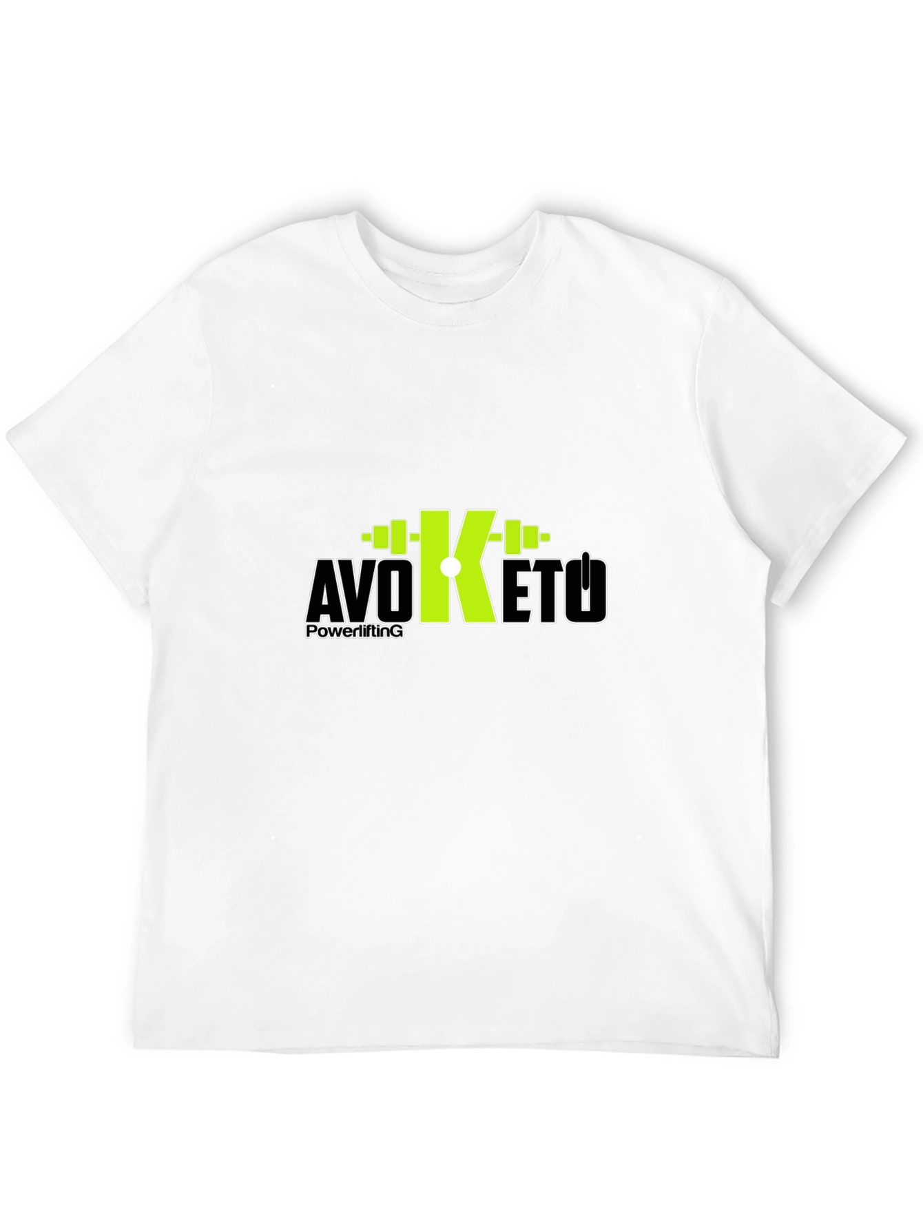 Avo Keto Powerlifting Black T-Shirt
