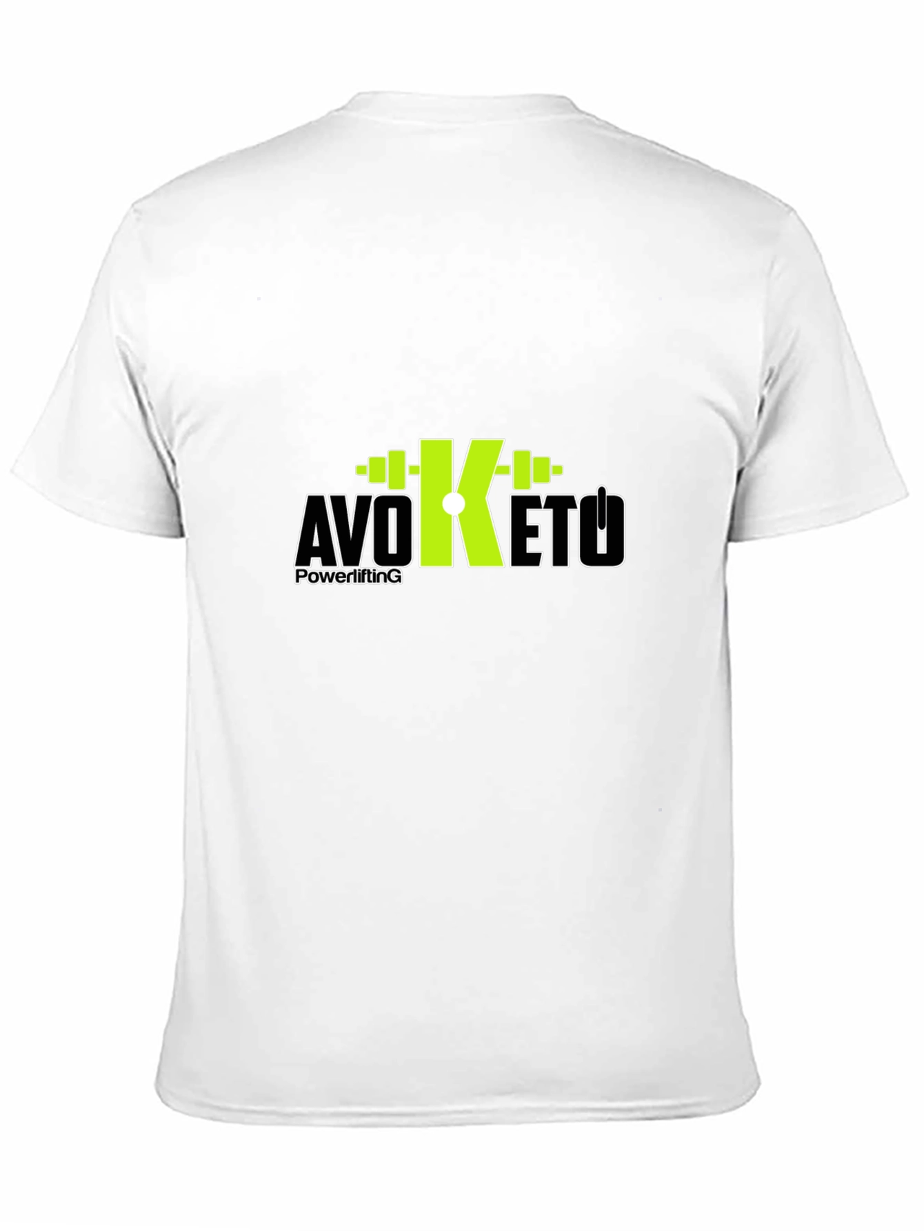 Avo Keto Powerlifting Black T-Shirt