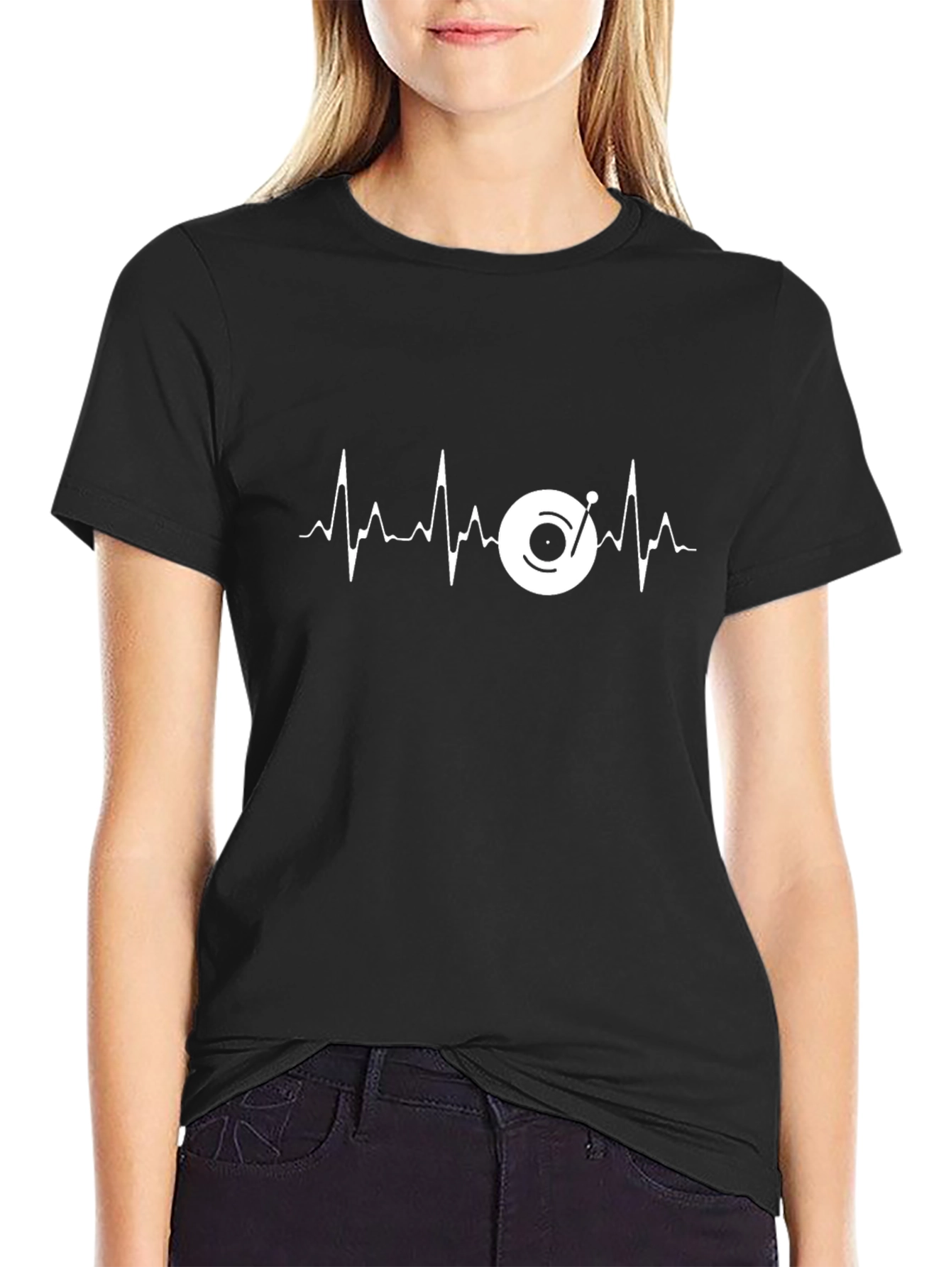 DJ Heartbeat T-Shirt - Music Lover Tee
