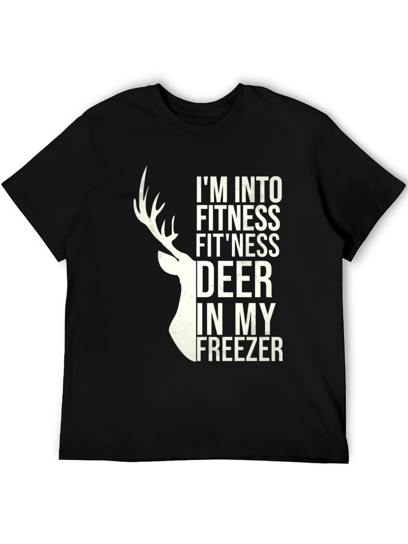 Fitness Deer T-Shirt - Funny Hunting Tee