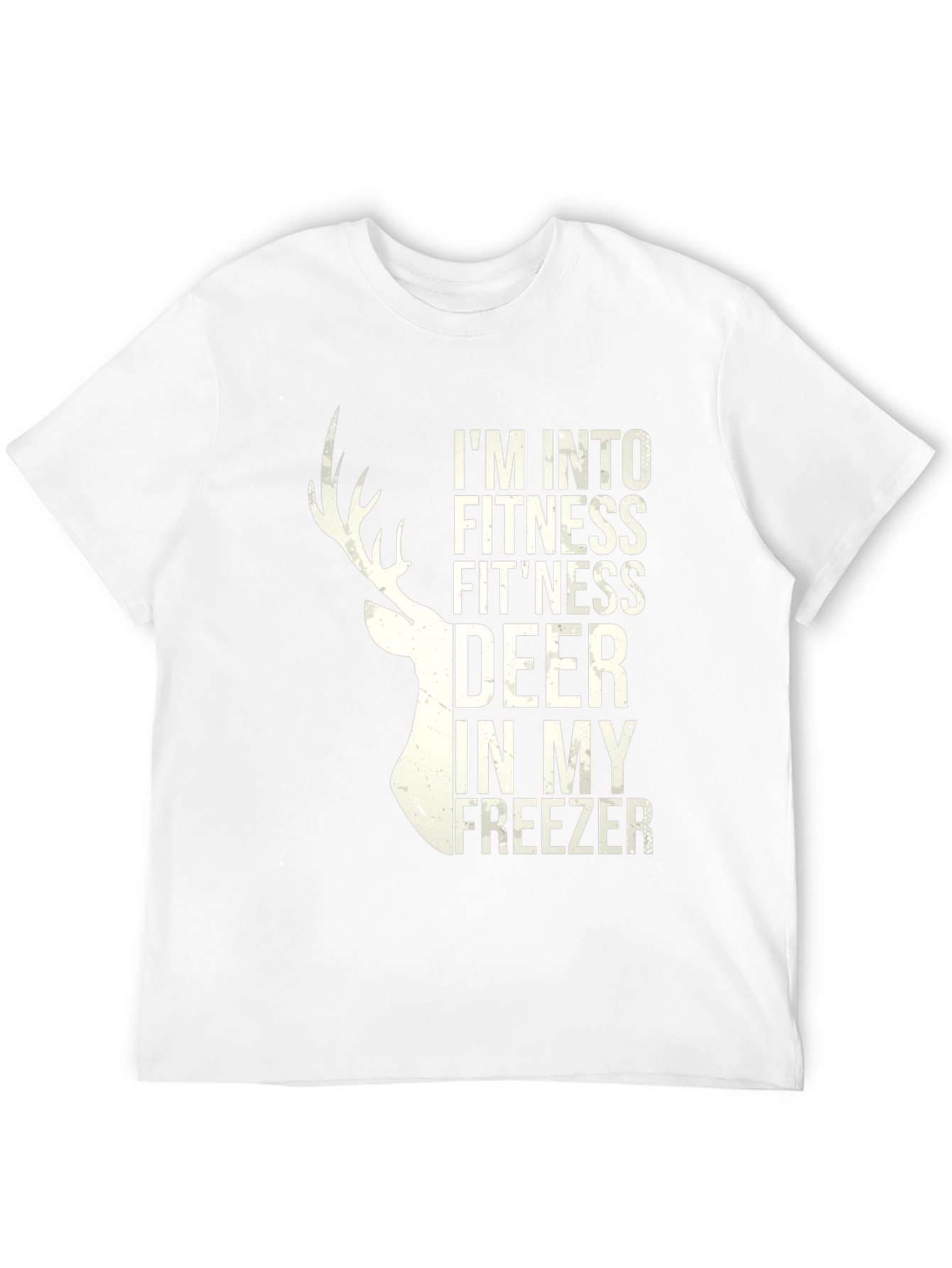 Fitness Deer T-Shirt - Funny Hunting Tee