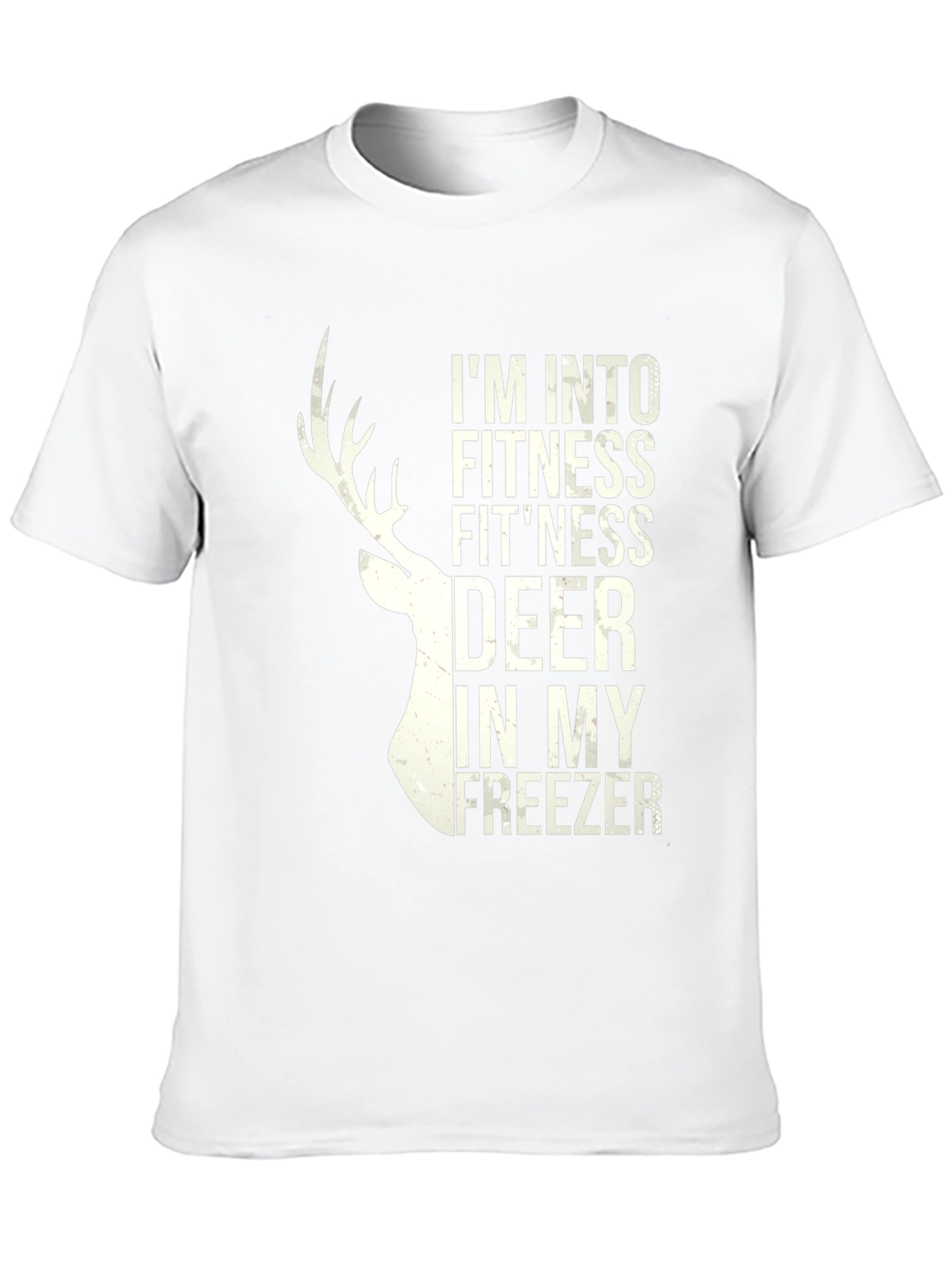 Fitness Deer T-Shirt - Funny Hunting Tee
