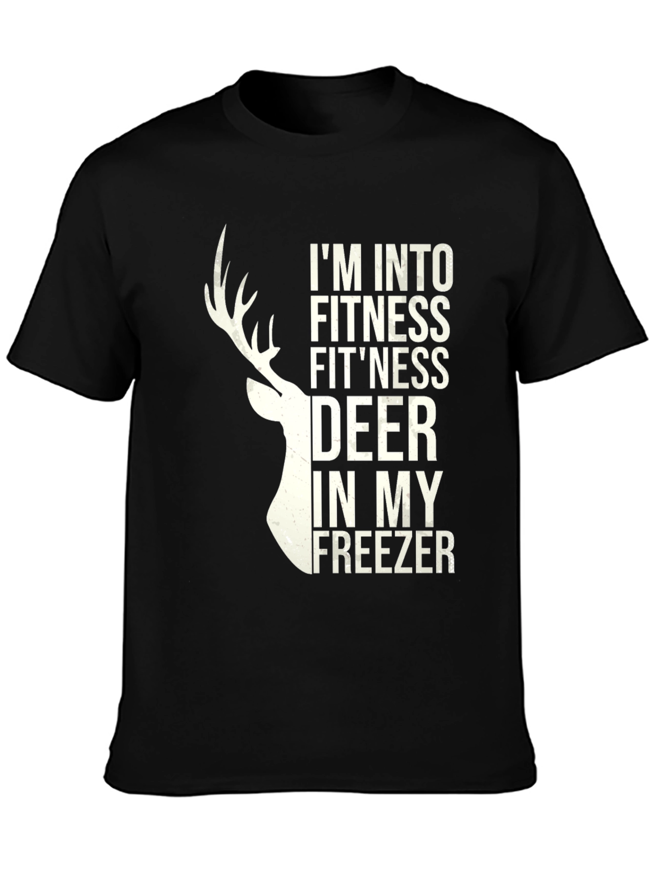 Fitness Deer T-Shirt - Funny Hunting Tee