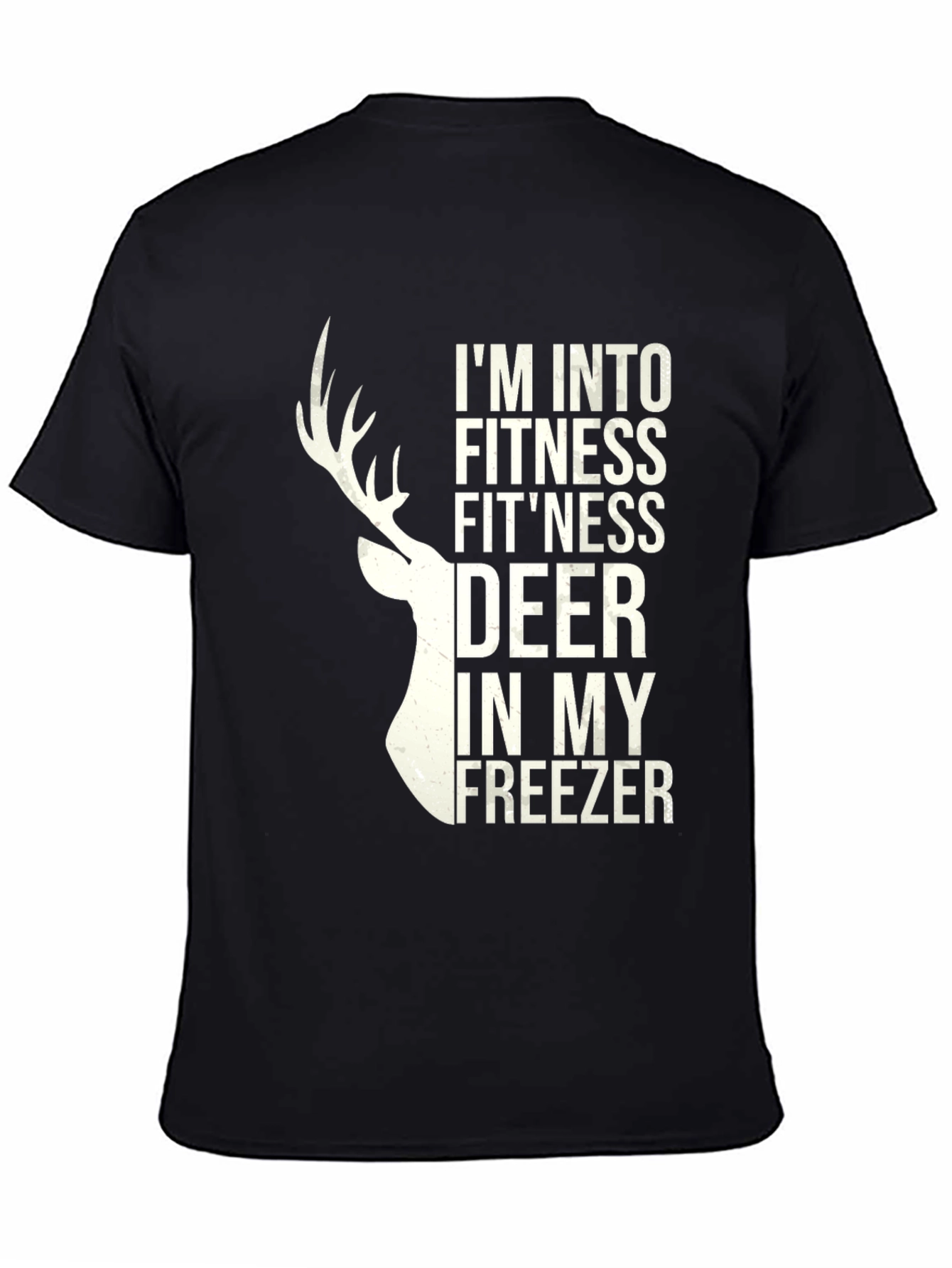 Fitness Deer T-Shirt - Funny Hunting Tee