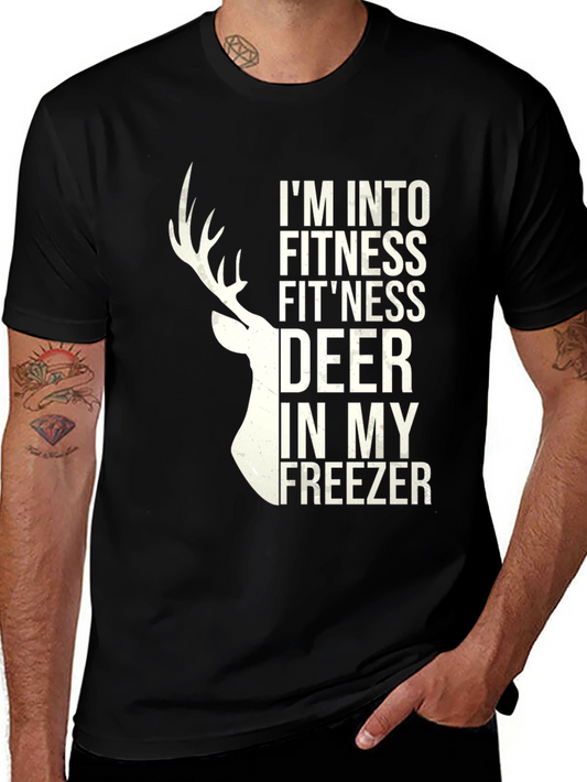 Fitness Deer T-Shirt - Funny Hunting Tee
