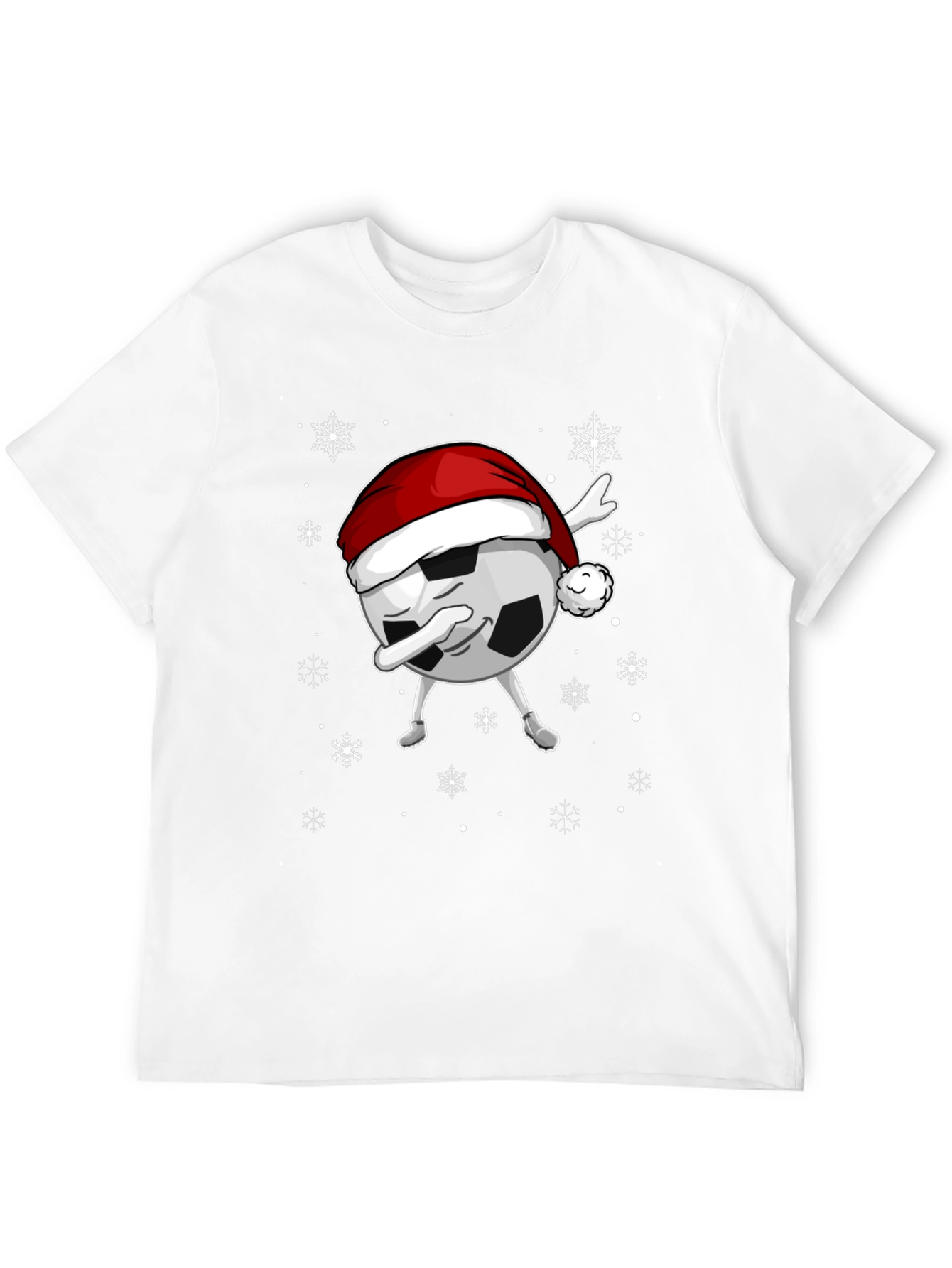 Festive Soccer Christmas T-Shirt