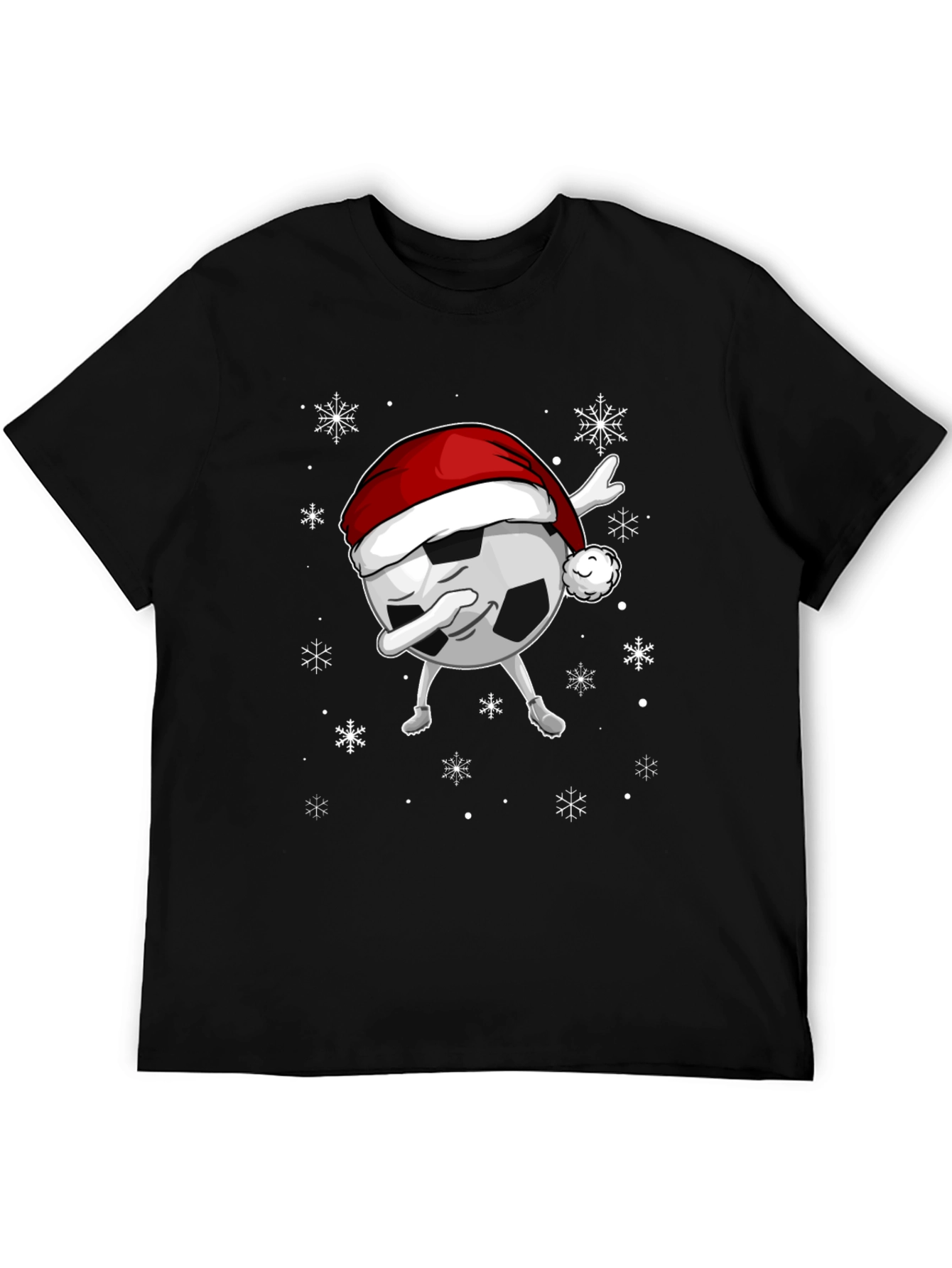 Festive Soccer Christmas T-Shirt