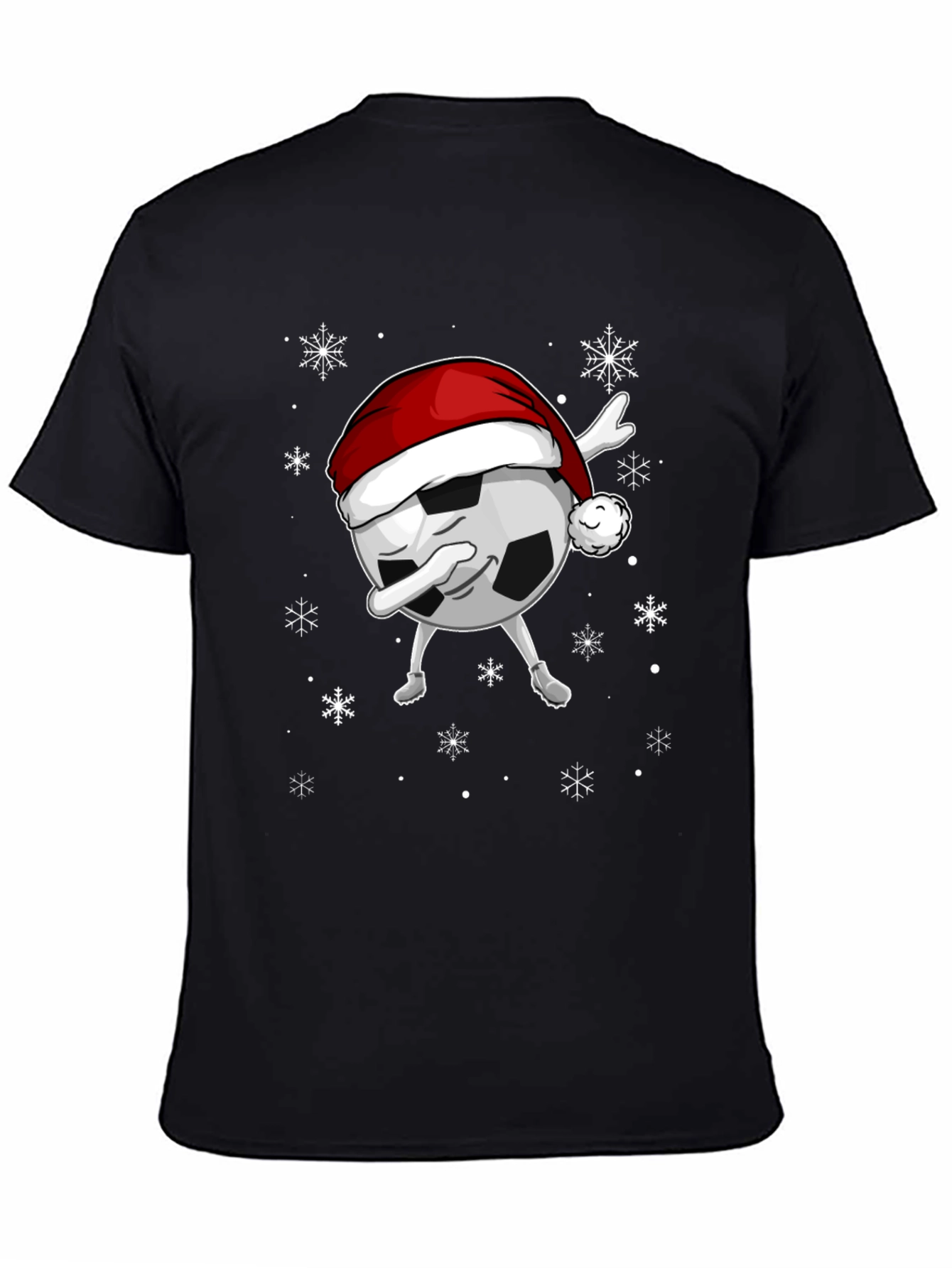 Festive Soccer Christmas T-Shirt