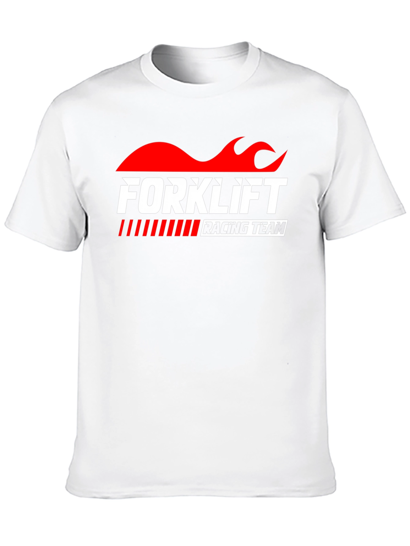 Forklift Racing Team Black Graphic Tee