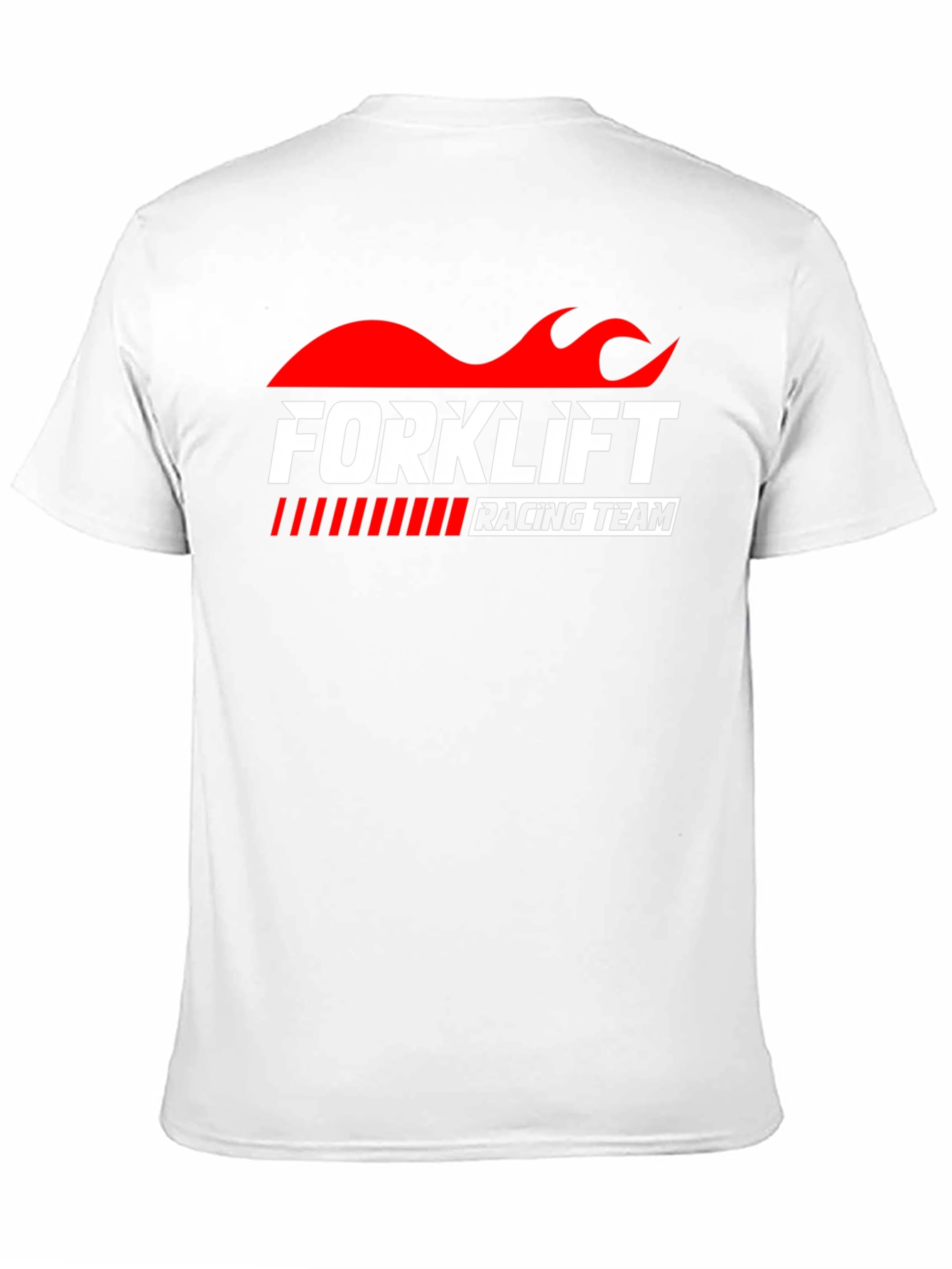 Forklift Racing Team Black Graphic Tee
