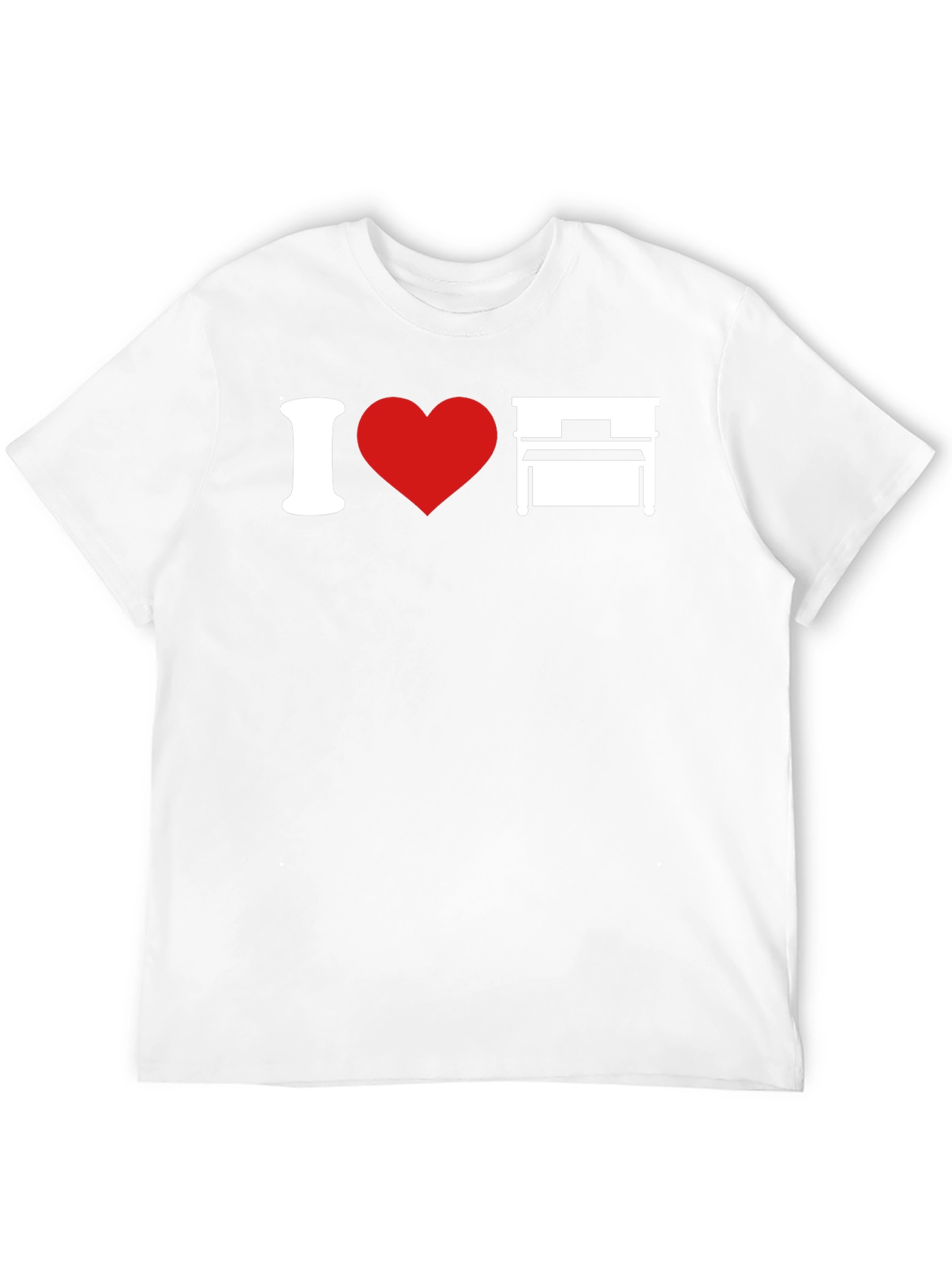 I Love Piano T-Shirt - Music Lover Tee