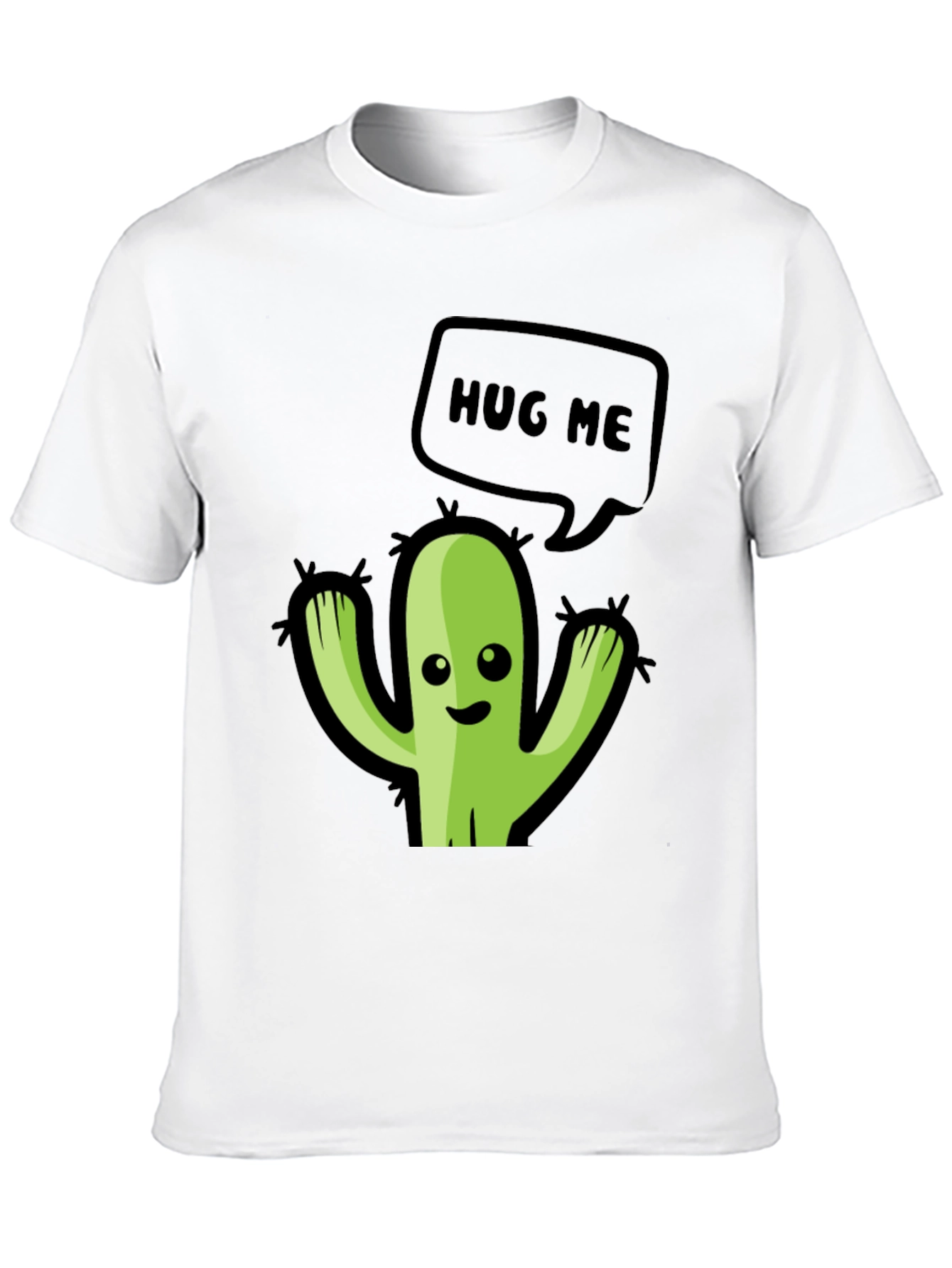 Hug Me Cactus Graphic Tee