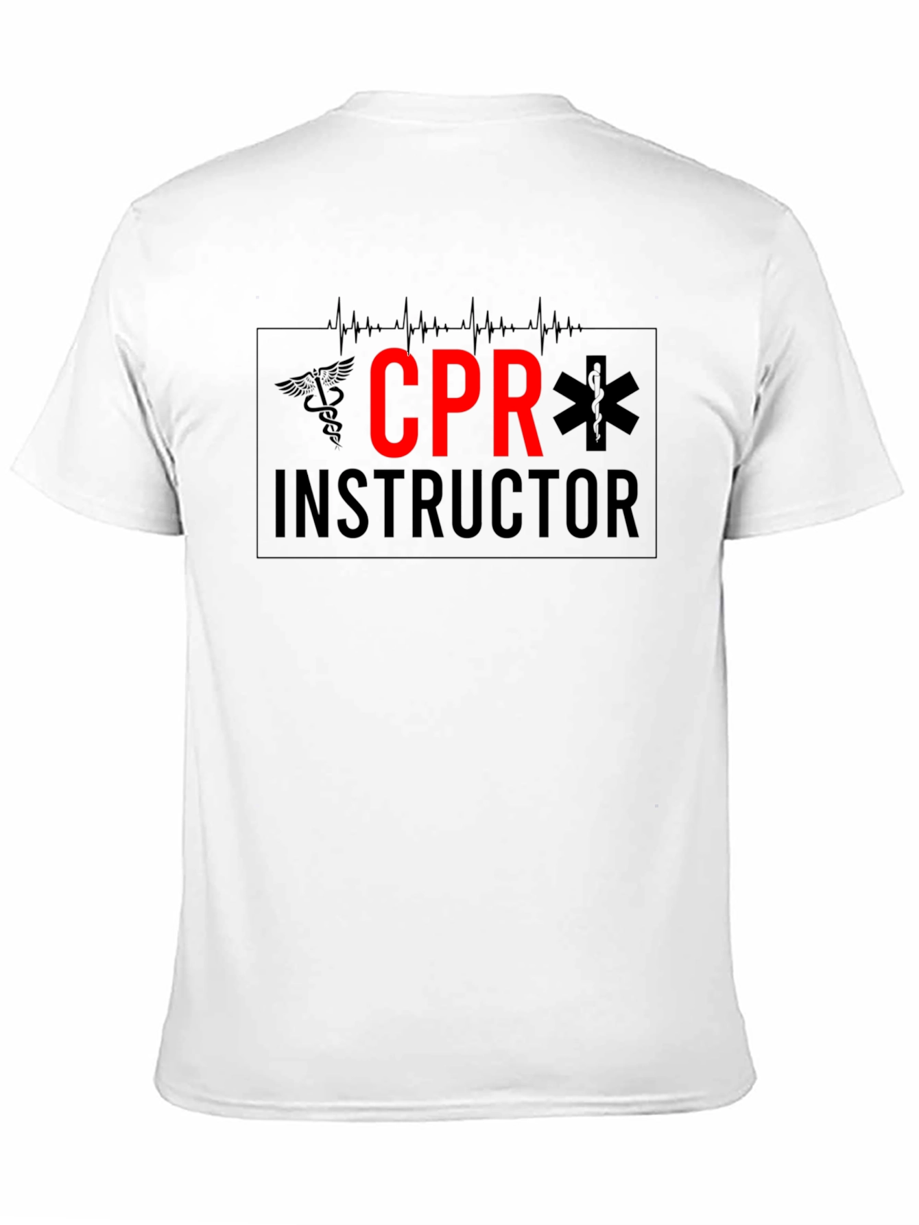 CPR Instructor Black T-Shirt