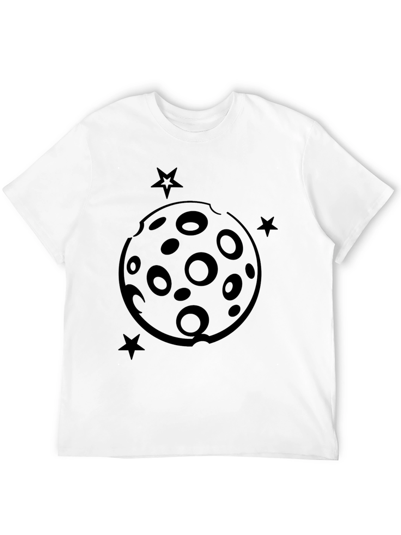 Moon and Stars Graphic T-Shirt