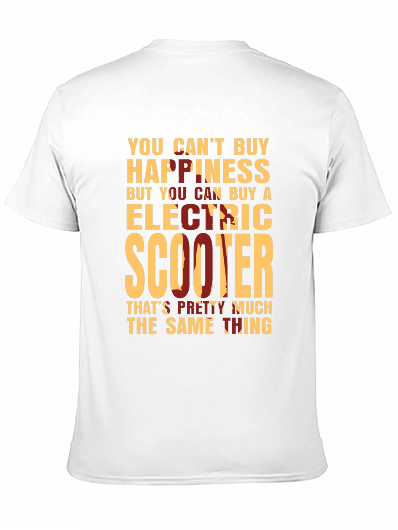 Electric Scooter Happiness T-Shirt - Buy Now!