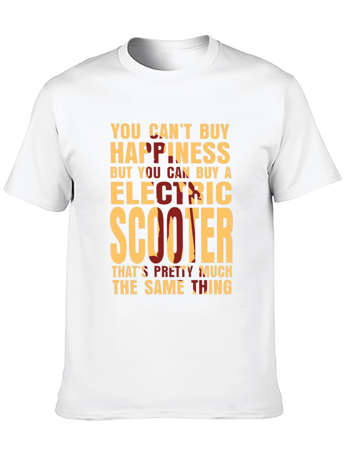 Electric Scooter Happiness T-Shirt - Buy Now!